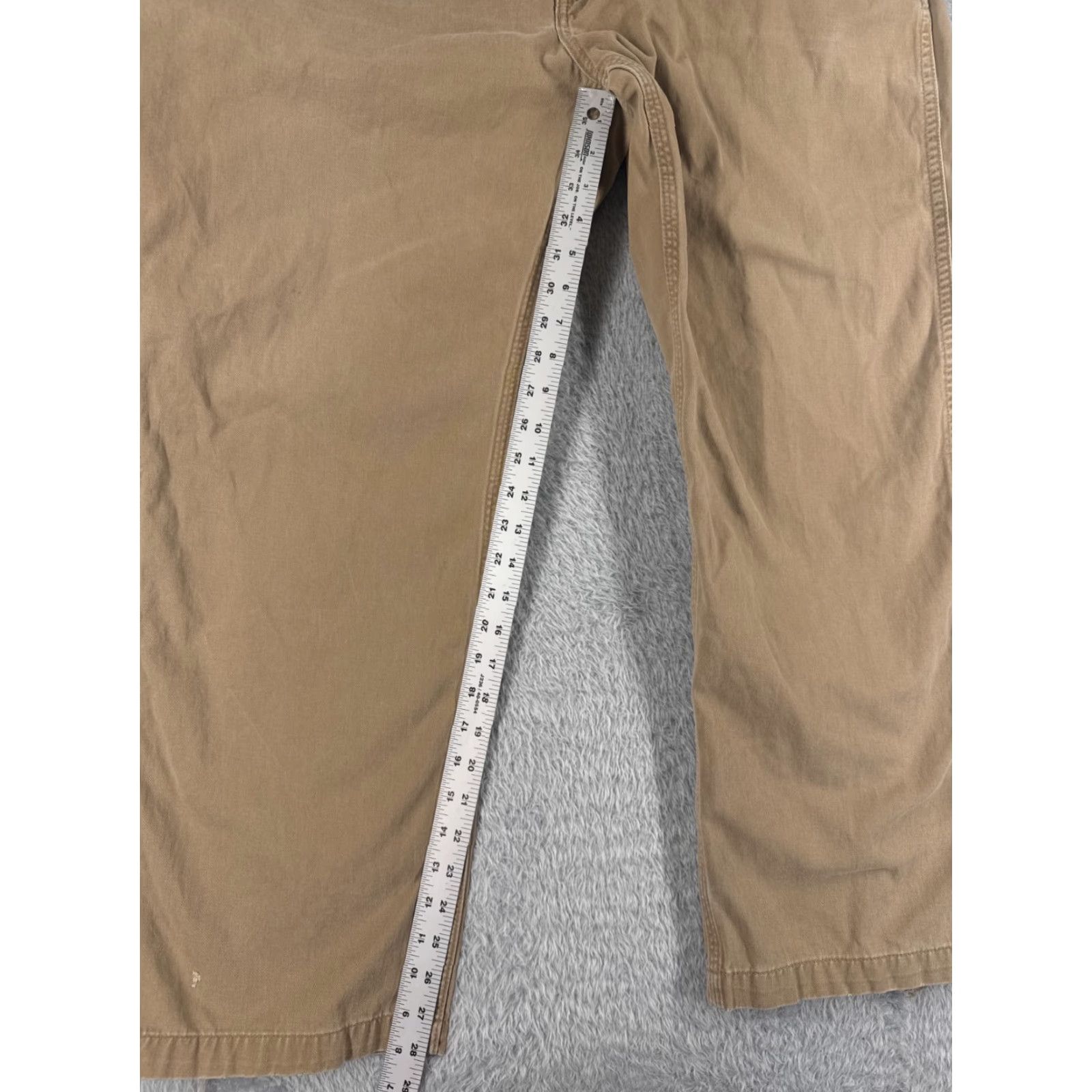 Carhartt Carhartt Pants Men 44 Beige Relaxed Fit Twill 5 Pocket Work 100% Cotton 41x29 Mens Size US 44 / EU 60 - 7 Thumbnail