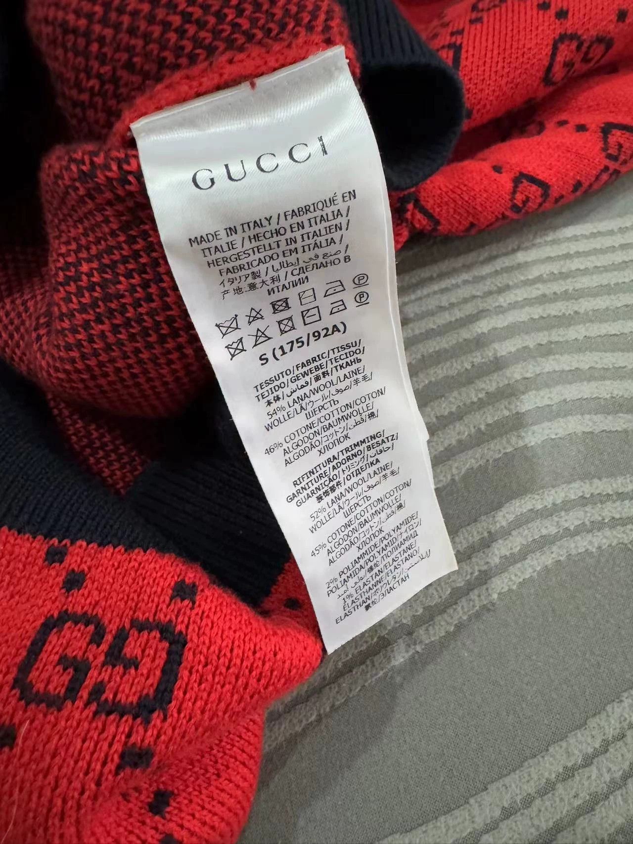 Gucci Gucci Red Cardigan S Size US S / EU 44-46 / 1 - 3 Thumbnail