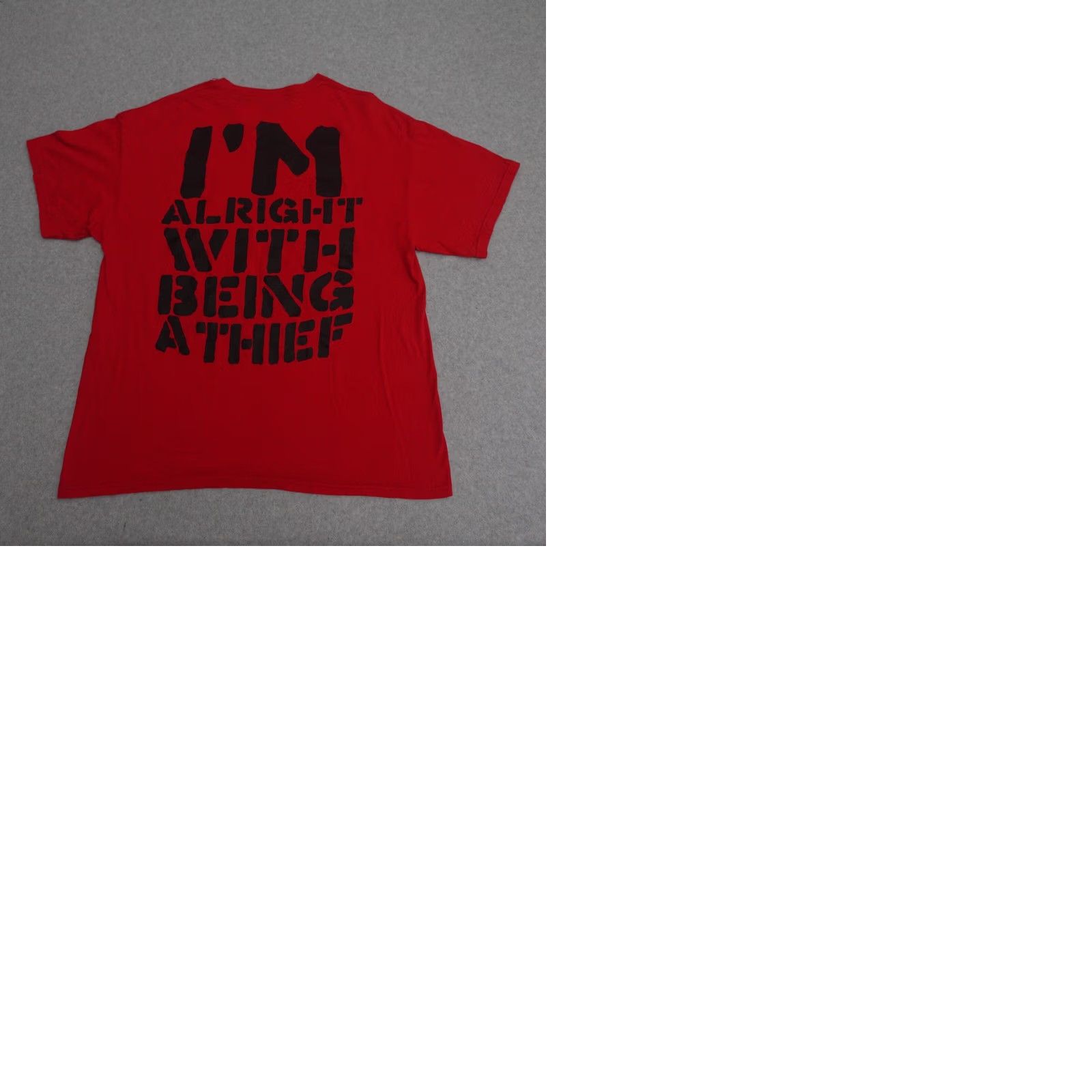 Gildan Vintage Mcdonald’s Hamburglar TShirt XL Black 2 Sided Fast Food 90's Tee Size US XL / EU 56 / 4 - 9 Thumbnail