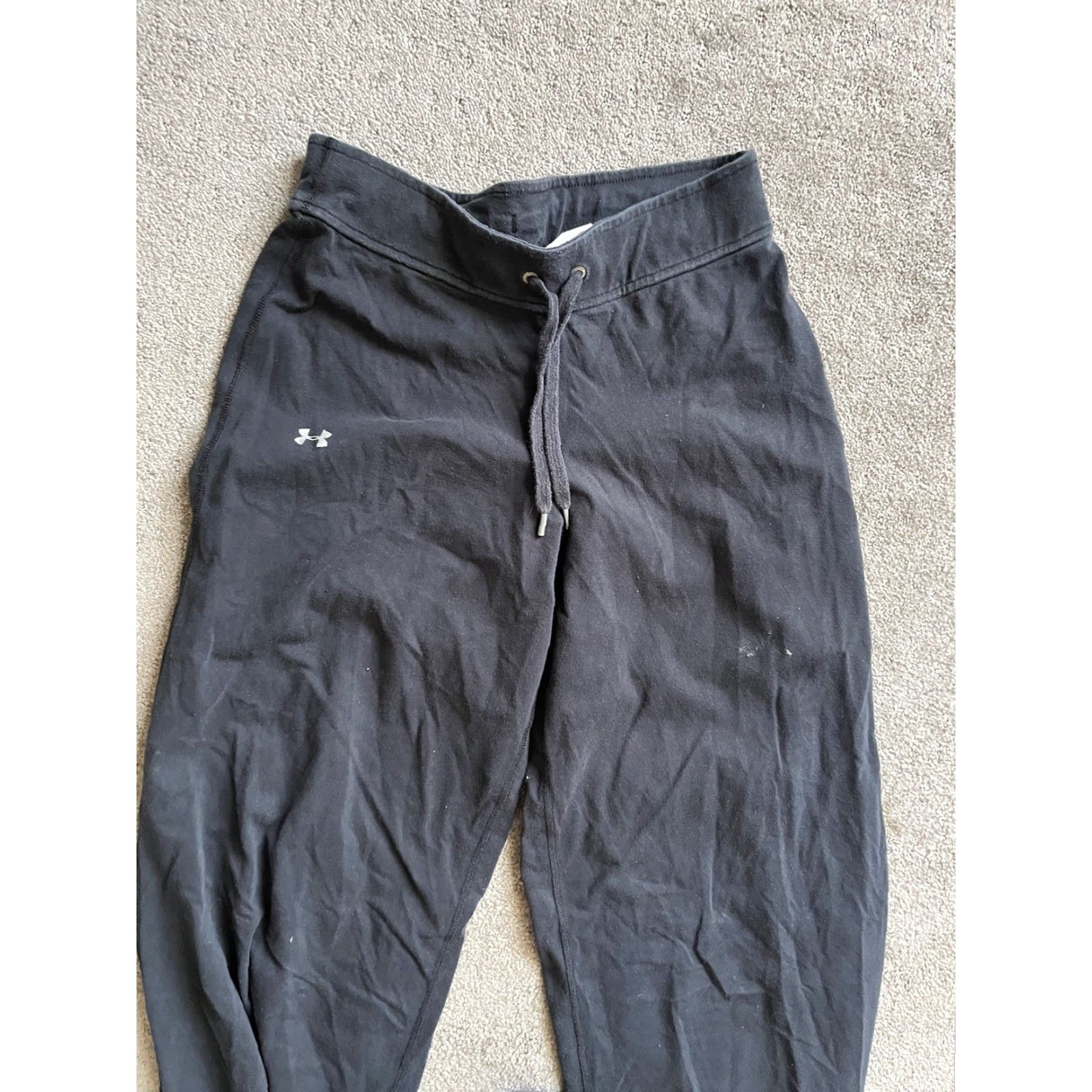 Under Armour Under Armour Sweatpants Women’s Size S Black Winter Fall Coldgear Pants Size 28" / US 6 / IT 42 - 2 Thumbnail