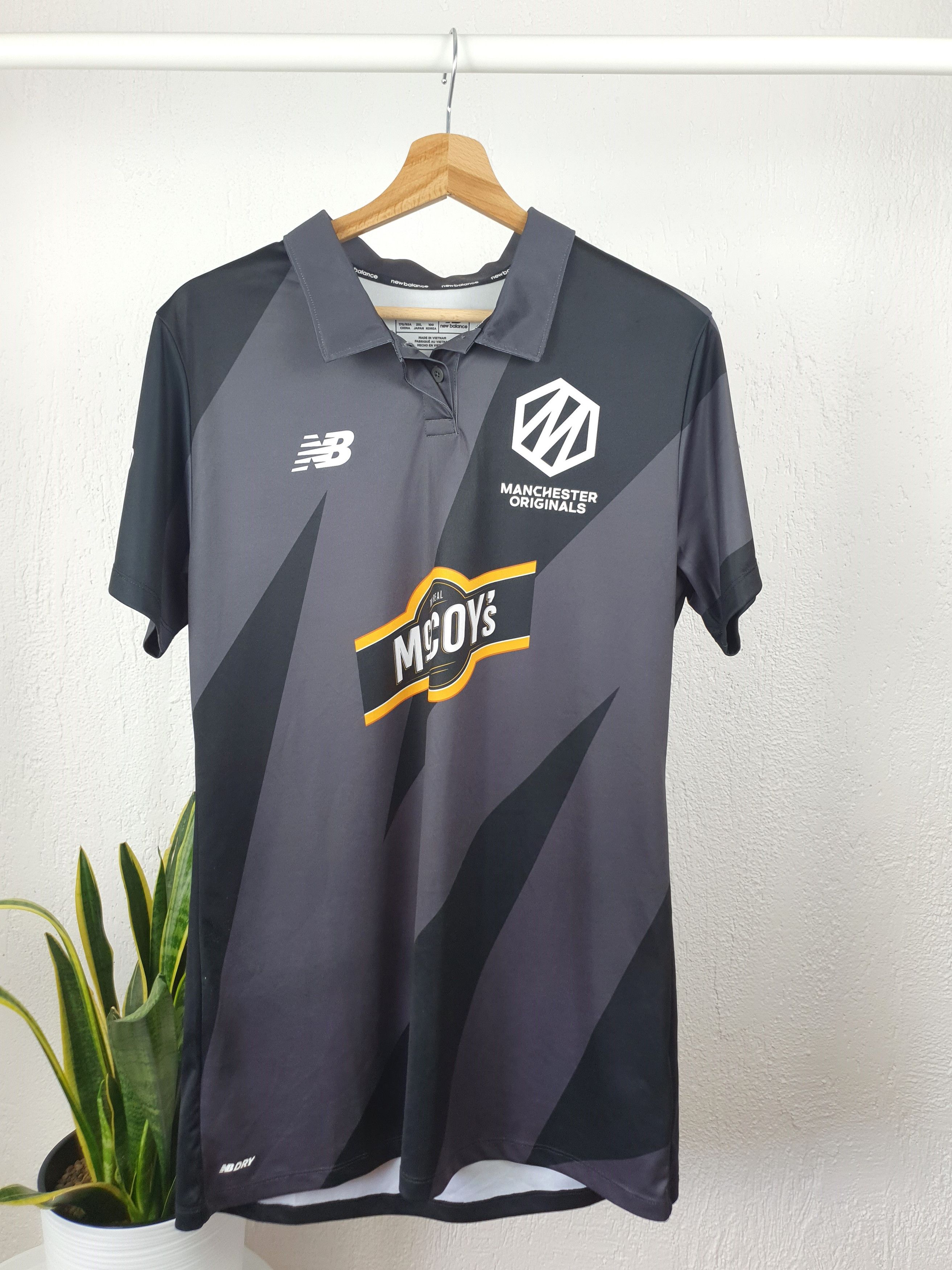 Cricket Co New Balance Vintage New Balance Manchester Originals men s Polo T shirt size XL Grailed