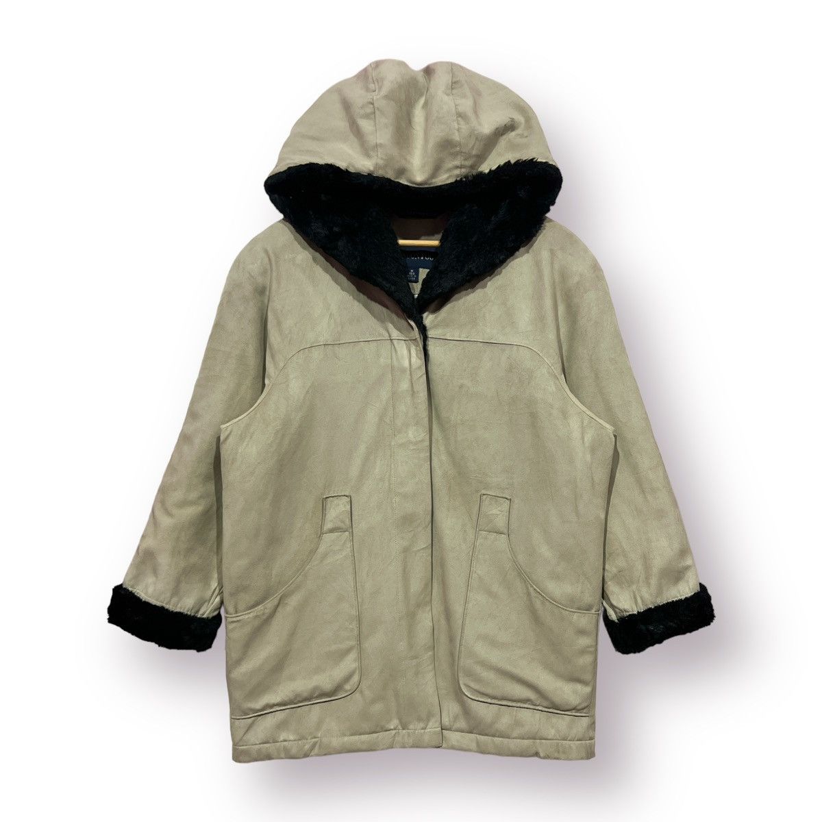 London Fog × Other 🔥 LONDON FOG FAKE LEATHER JACKET FLEECE LINED HOOD - M Size US M / EU 48-50 / 2 - 1 Thumbnail