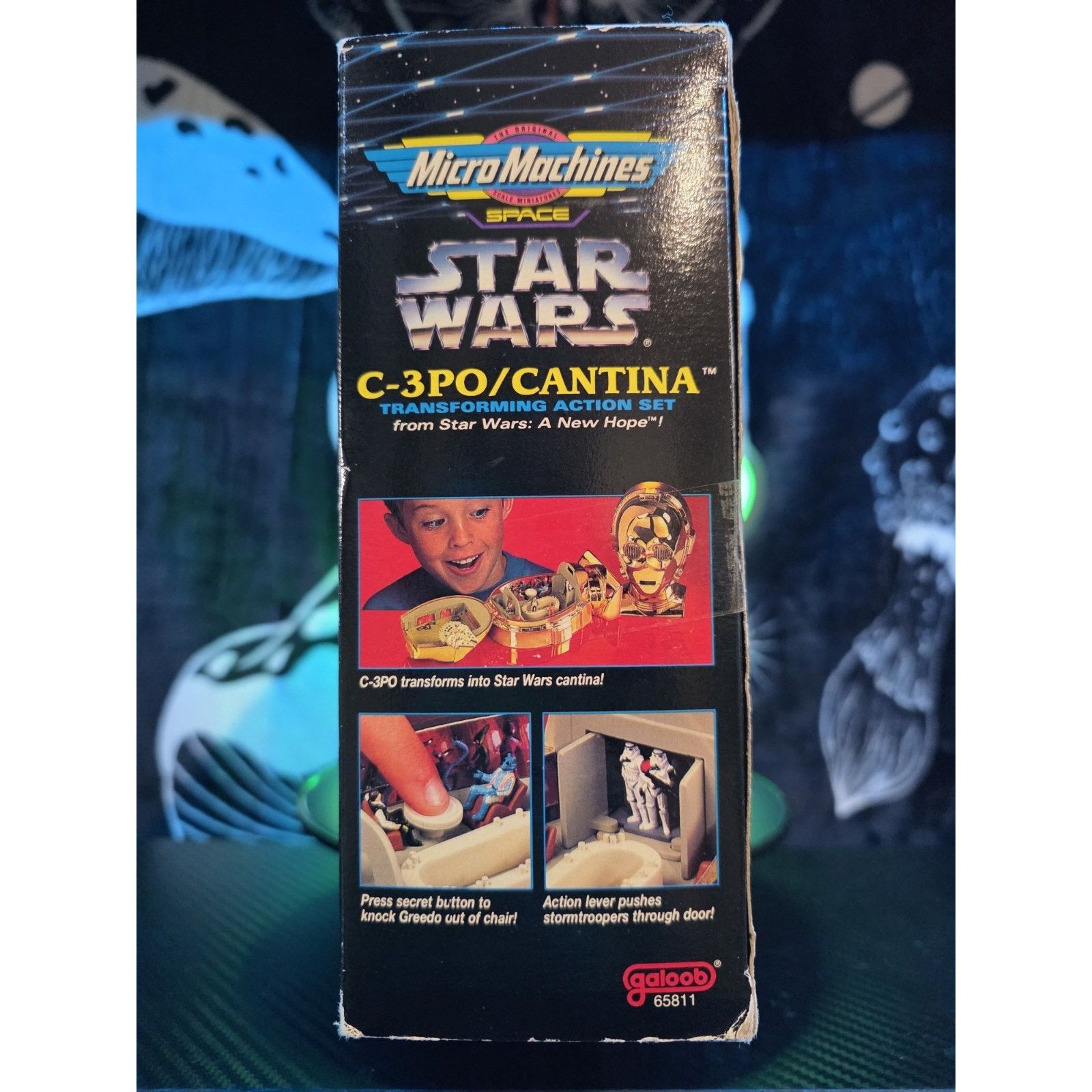 Gucci Galoob Micro Machines Star Wars A New Hope C3PO Cantina 1994 Size ONE SIZE - 6 Thumbnail