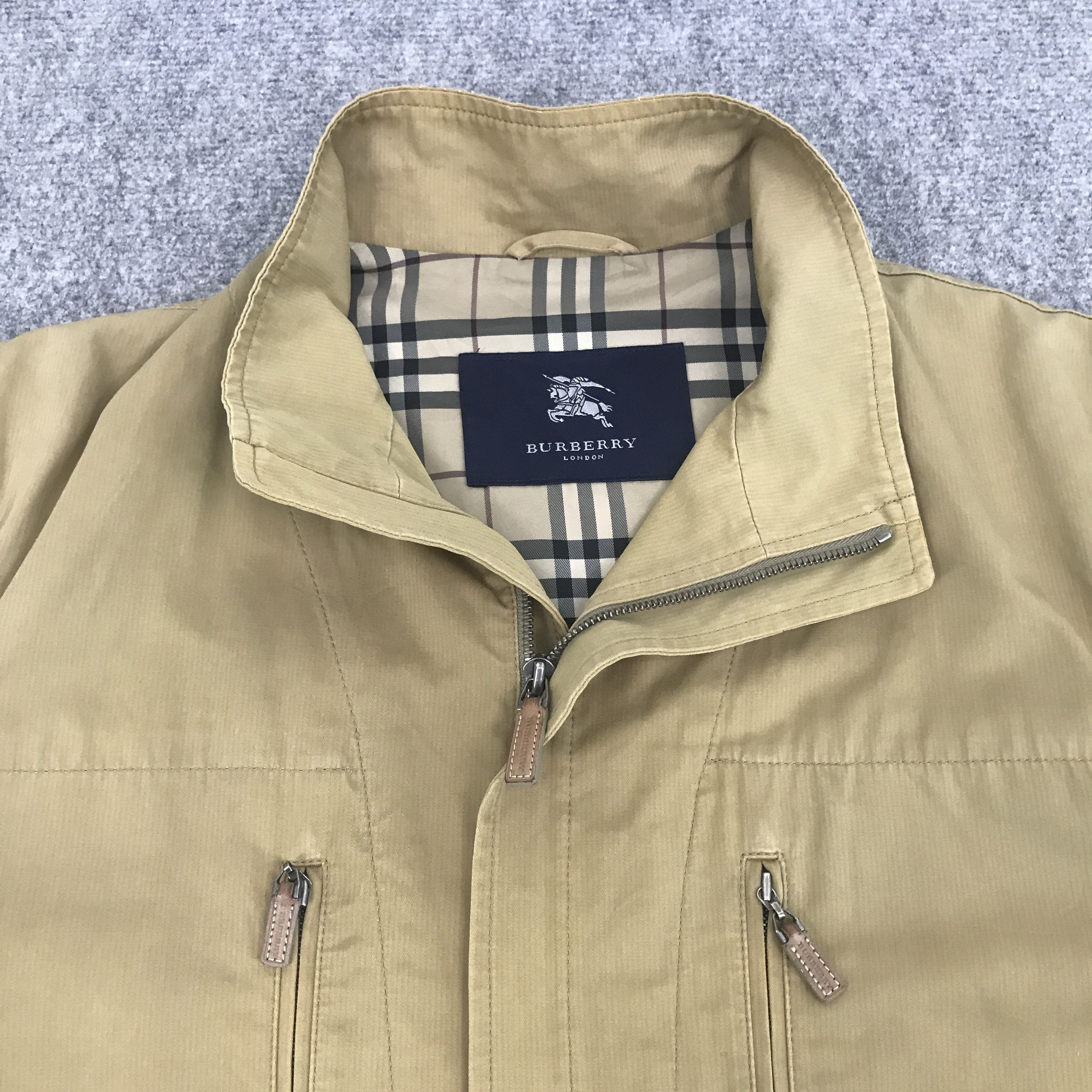 Burberry × Japanese Brand Rare Burberry London Zipper Jacket Size US L / EU 52-54 / 3 - 8 Thumbnail