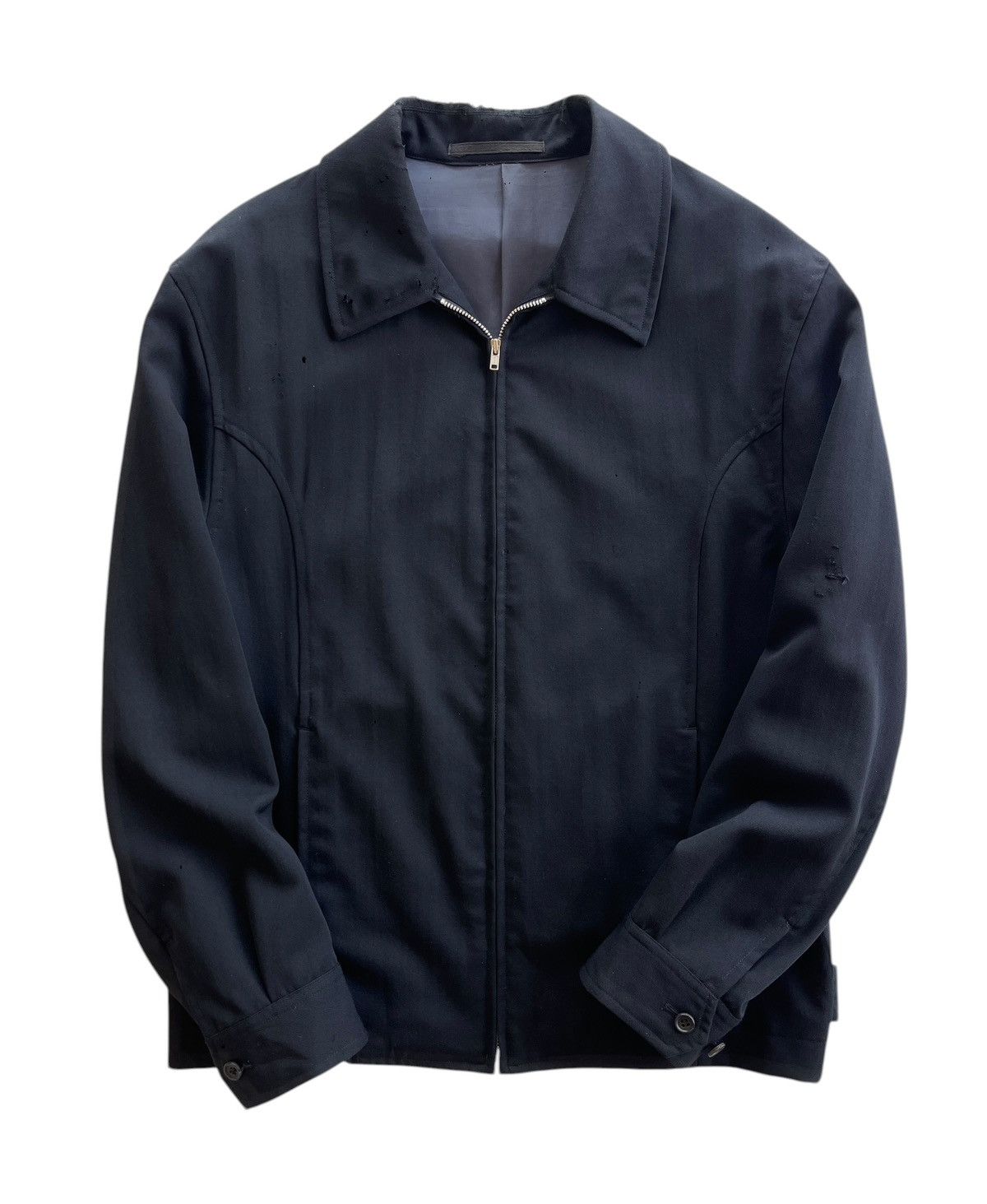 Comme des Garcons Homme Plus AD1997 CDG HOMME PLUS LINEN BLOUSON JACKET Size US M / EU 48-50 / 2 - 2 Thumbnail