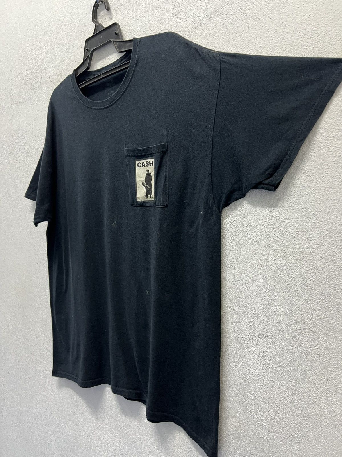 Fruit Of The Loom × Vintage VINTAGE JOHNNY CASH AT SAN QUENTIN SHIRT Size US XL / EU 56 / 4 - 6 Thumbnail