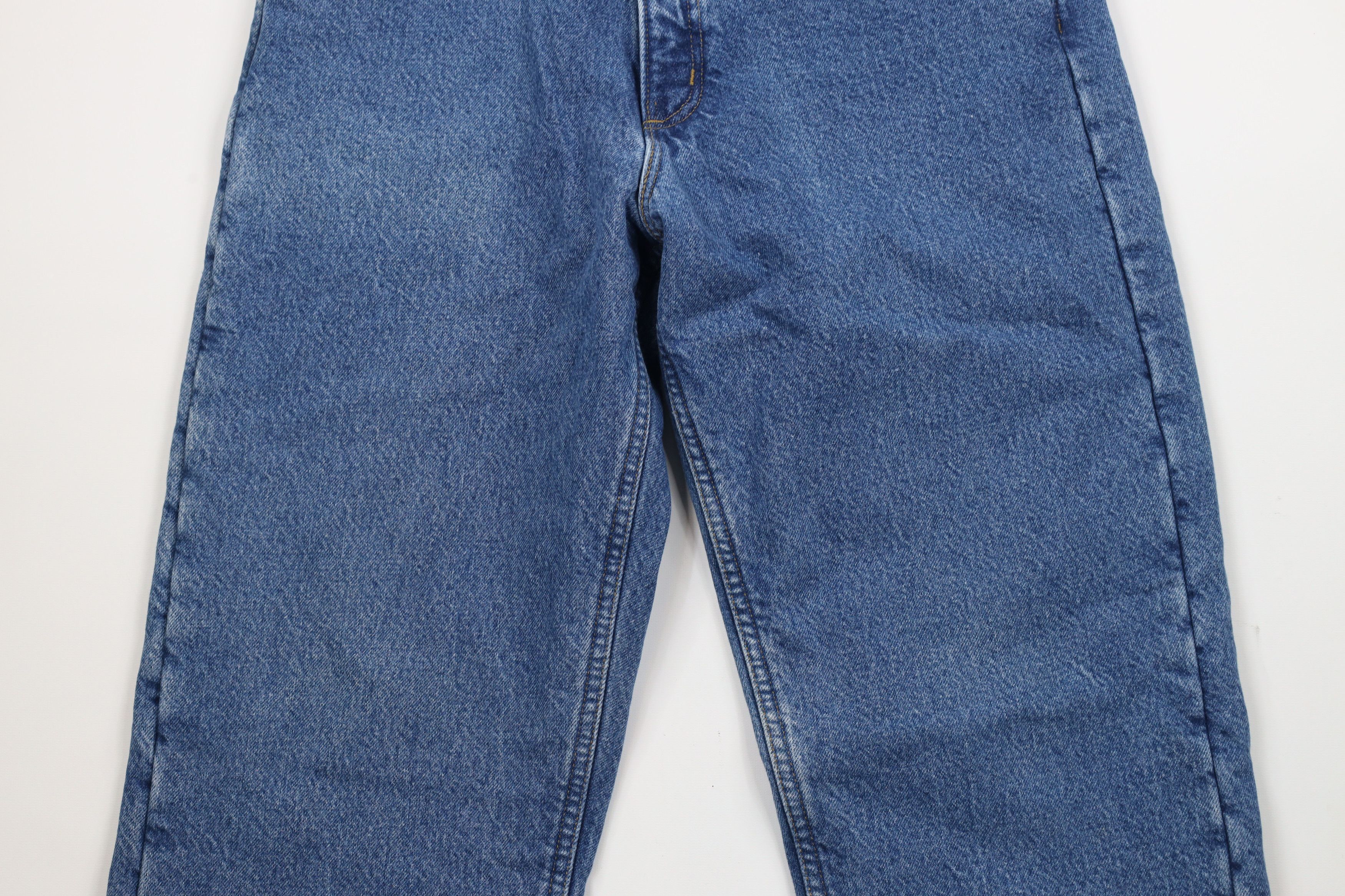 Carhartt × Vintage Vintage Carhartt Spell Out Heavyweight Fleece Lined Jeans Size US 32 / EU 48 - 4 Thumbnail