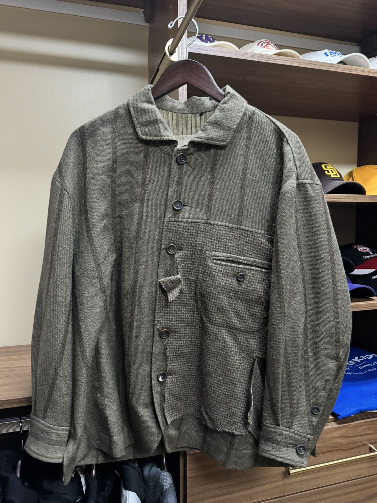 Pre-owned Ziggy Chen Aw 23 “viglumsy” Jacket In Brown