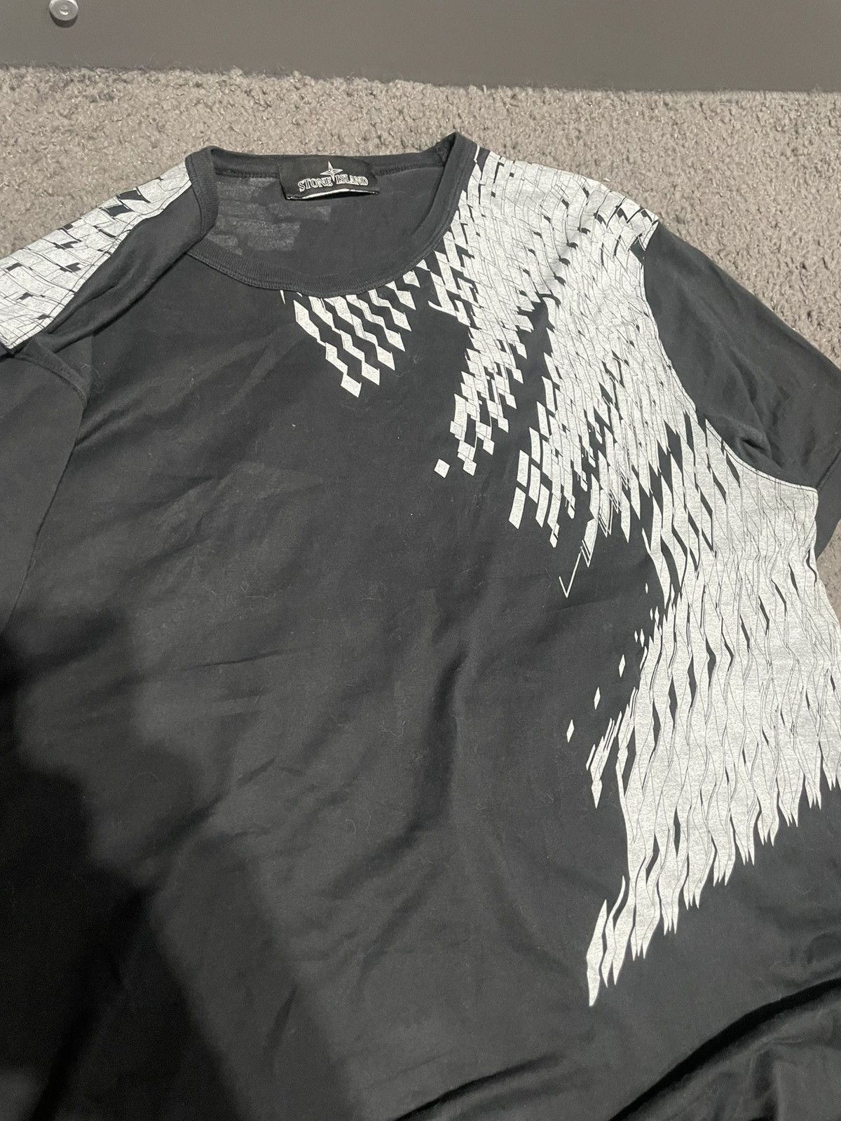 Stone Island Shadow Project Stone Island Project Shadow T-Shirt Graphic Print Size US L / EU 52-54 / 3 - 7 Thumbnail