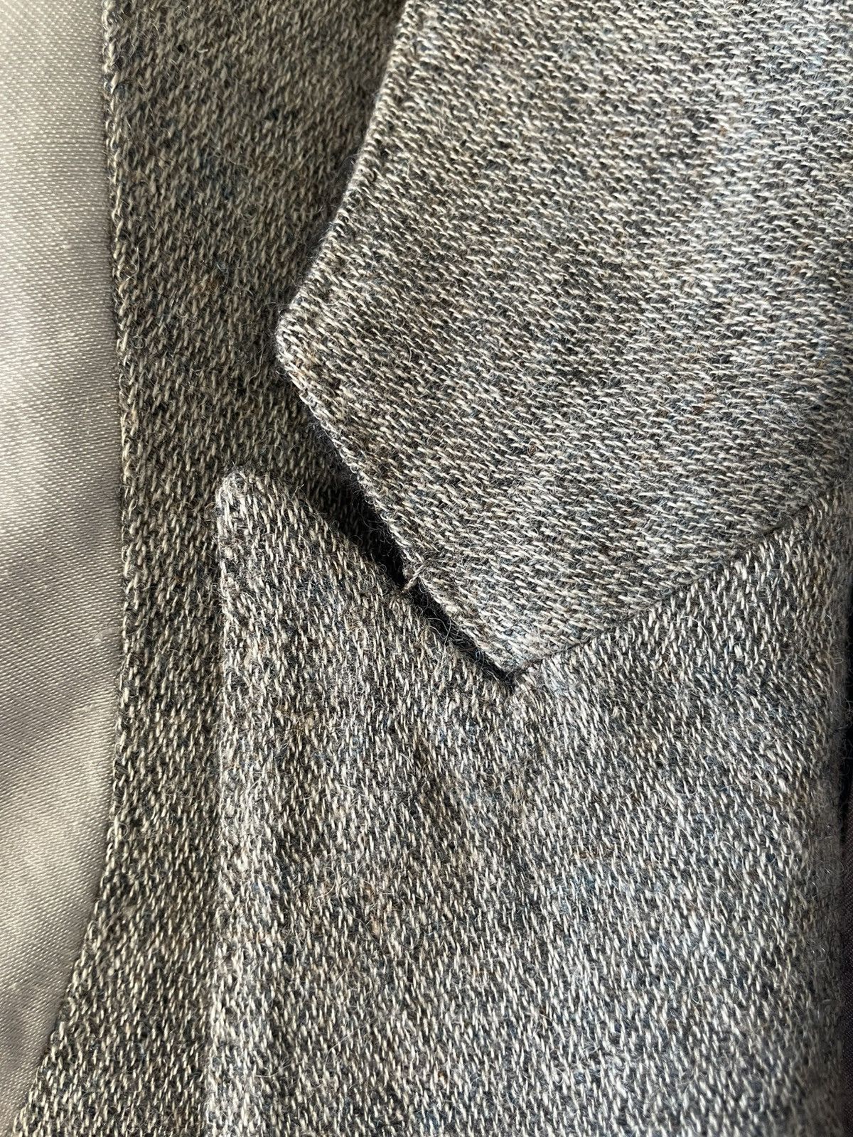 If Six Was Nine If Six Was Nine Wool Tailored Asymmetrical Blazer Size 38R - 6 Thumbnail