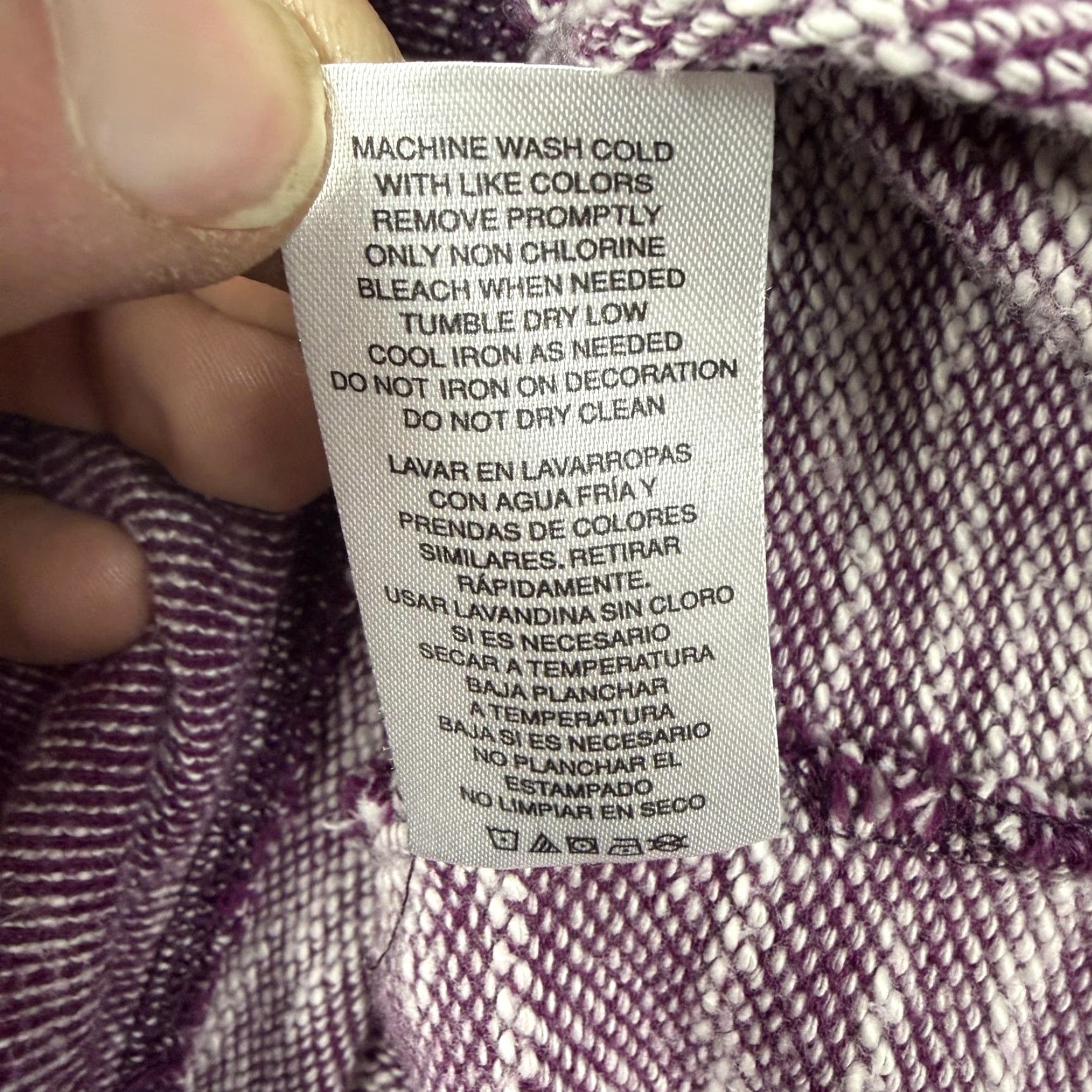 Champion Champion Sweater Womens L Purple Raglan Sleeve Knit Marled Lightweight Casual Athleticwear Size L / US 10 / IT 46 - 7 Thumbnail