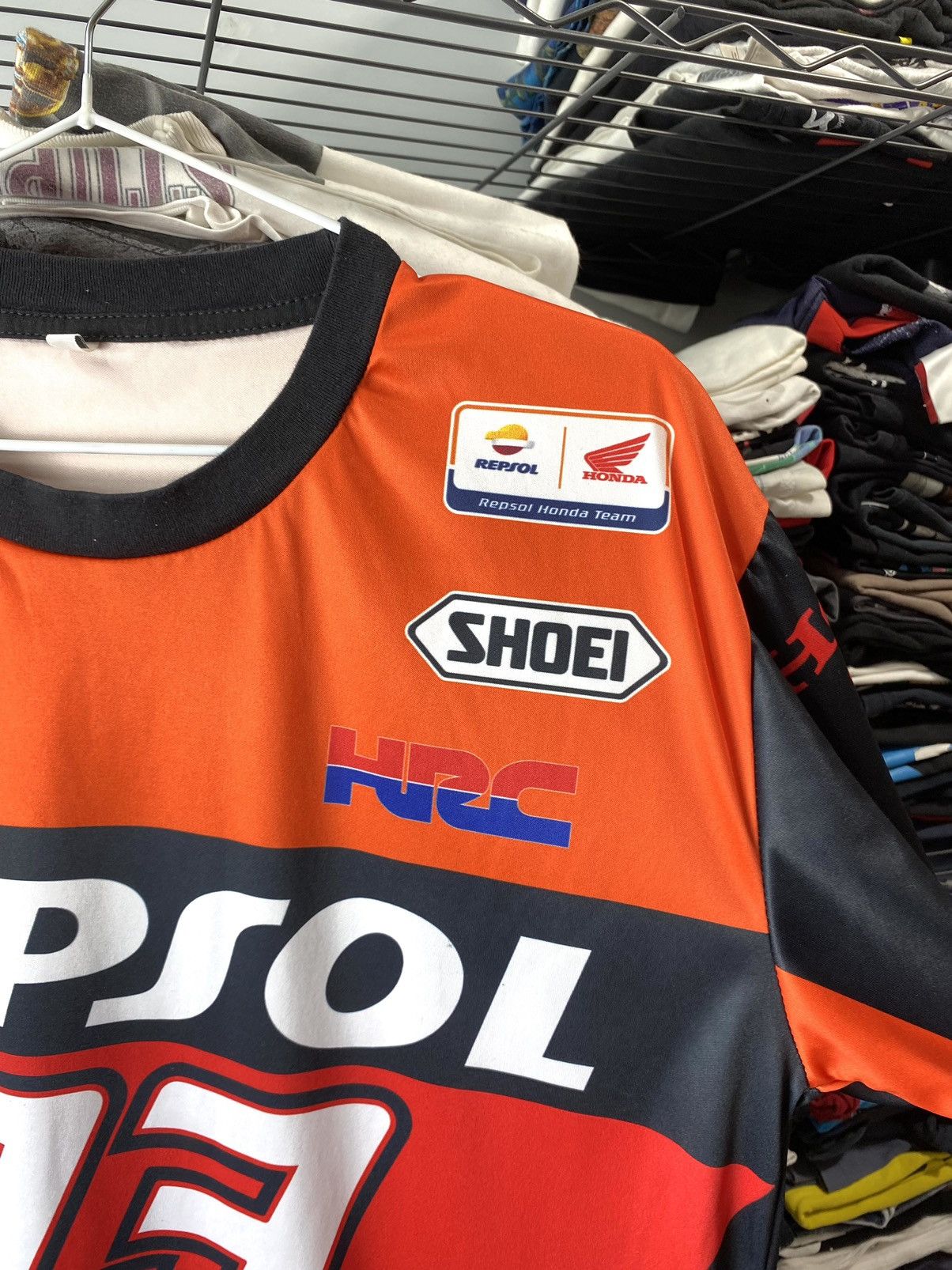 Honda Vintage Honda Repsol HRC Red Bull T Shirt Size US L / EU 52-54 / 3 - 5 Thumbnail