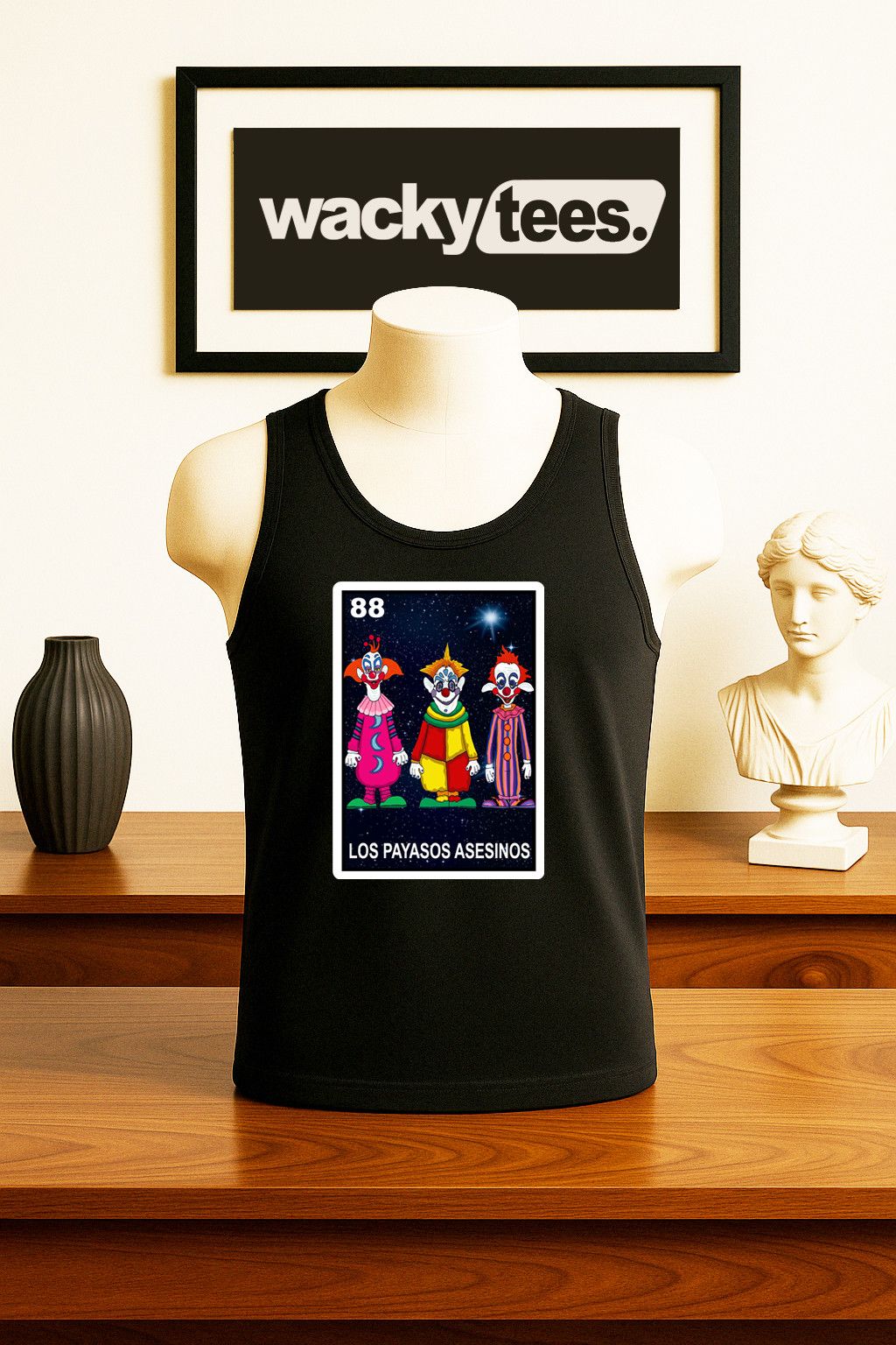 Other Los Payasos Asesinos Loteria Clowns From Graphic Tee Shirt Size US L / EU 52-54 / 3 - 2 Thumbnail