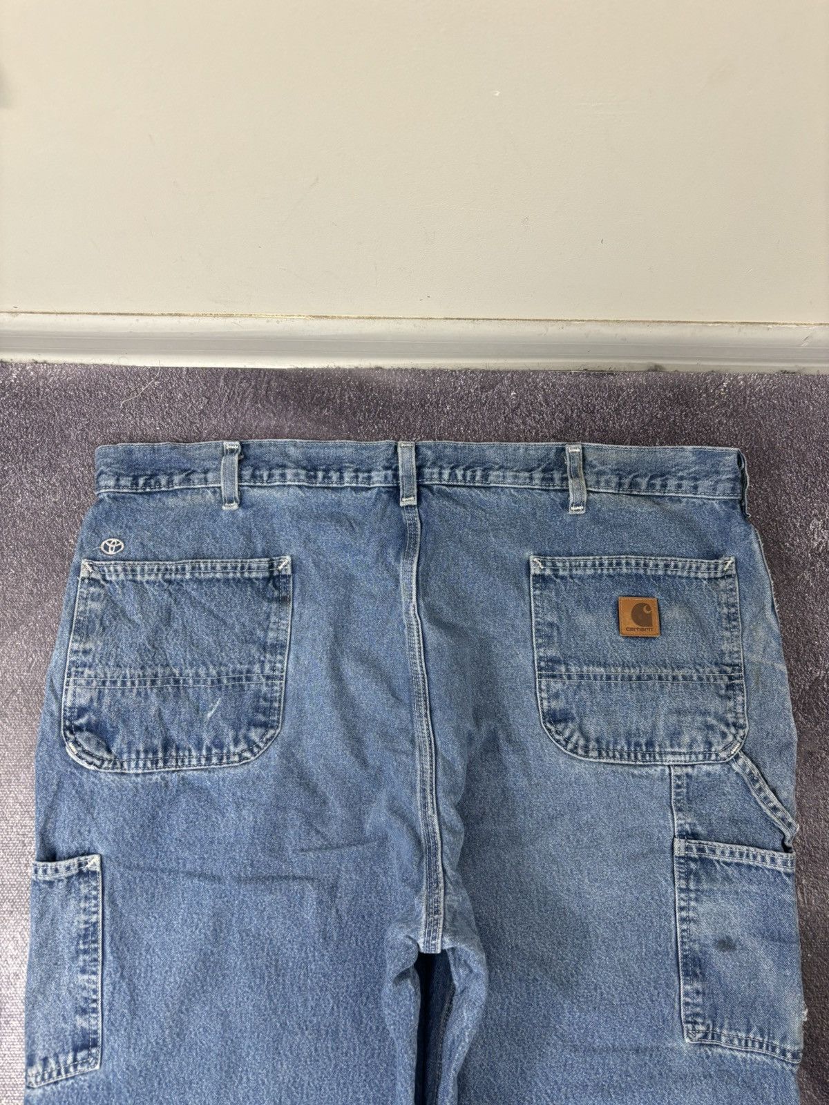 Carhartt Vintage Carhartt Loose Original Fit Blue Baggy Denim Jeans Size US 42 / EU 58 - 5 Thumbnail