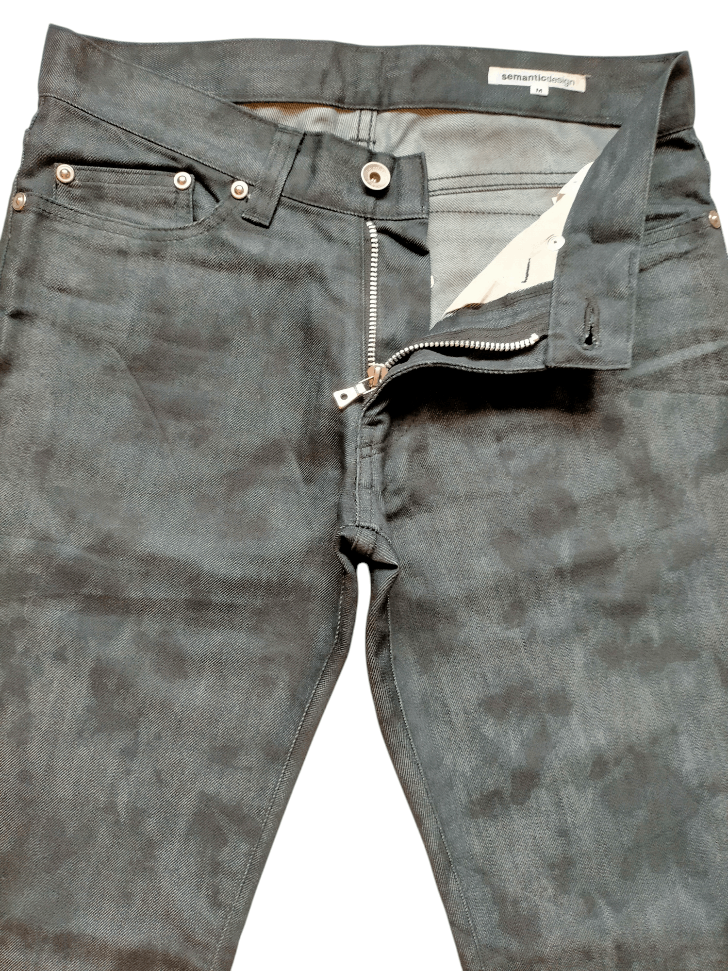 semanticdesign Flare Jeans Semantic Design Japan Art style Boot cut Denim Size US 30 / EU 46 - 6 Thumbnail