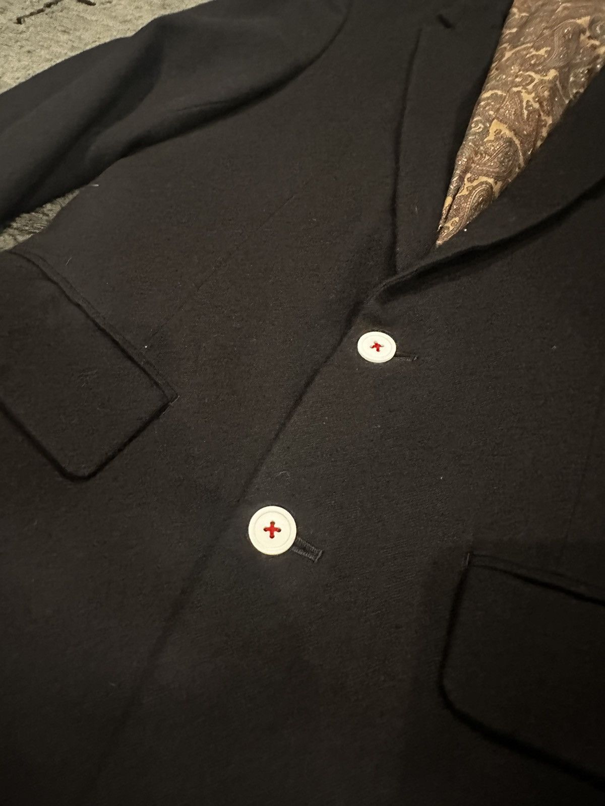 PHENOMENON × Swagger SwgBlackPlatinum Swagger Long Black Lined Western Blazer Size US M / EU 48-50 / 2 - 6 Thumbnail