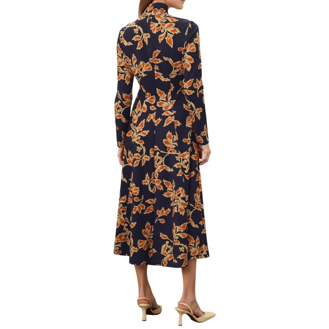 Tanya Taylor Tanya Taylor Floral Thea Dress in Blue, Size S Size S / US 4 / IT 40 - 3 Thumbnail