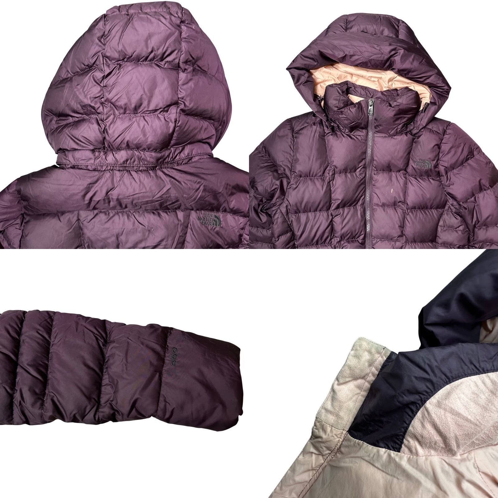 The North Face VINTAGE The North Face Metropolis Parka Quilted 550 Down Puffer Coat Women S Purple Small Parka Womens Down Puffer Coat Size S / US 4 / IT 40 - 9 Thumbnail