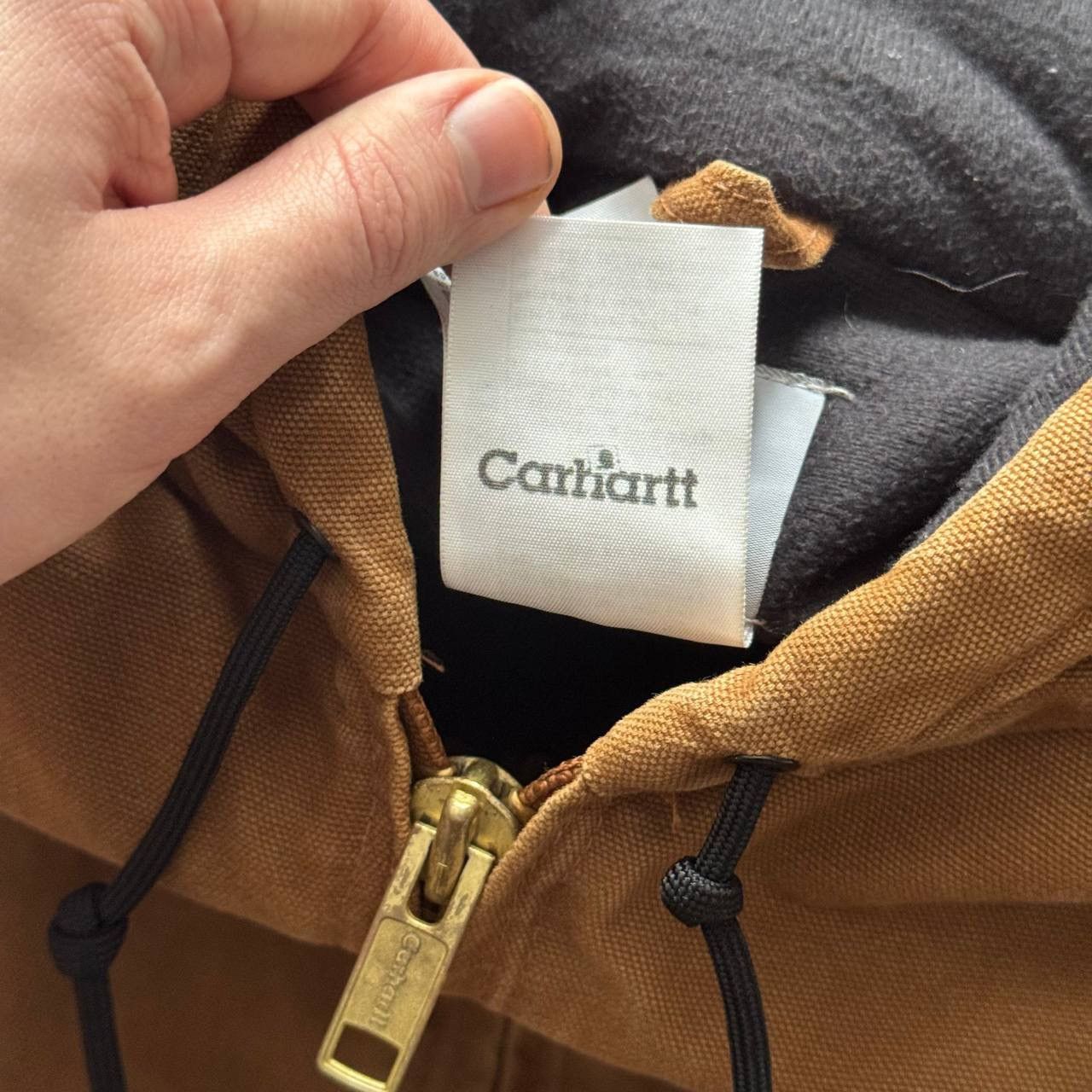 Carhartt CARHARTT VINTAGE ACTIVE JACKET FADED WORK ZIP HOODED JACKET Size US XL / EU 56 / 4 - 10 Thumbnail