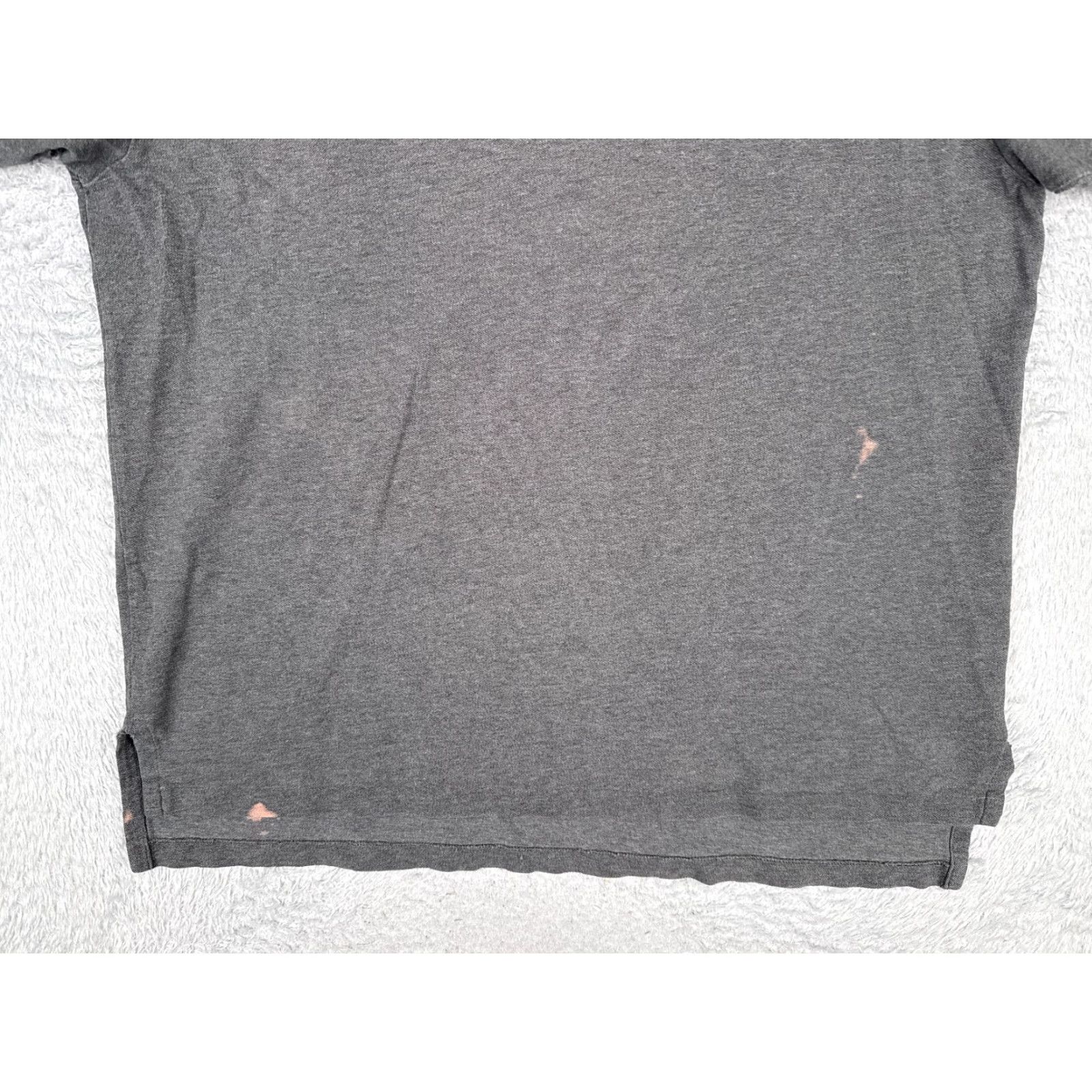 Ralph Lauren VINTAGE Ralph Lauren Polo Shirt Men 2XL Gray Short Sleeve Cotton Slim Polo Shirt 2XL Mens Size US XXL / EU 58 / 5 - 5 Thumbnail