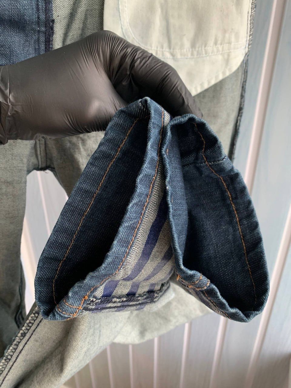 Jean Paul Gaultier Vintage JEAN PAUL GAULTIER x La Redoute Hook Eye Denim Jeans Size US 32 / EU 48 - 20 Thumbnail