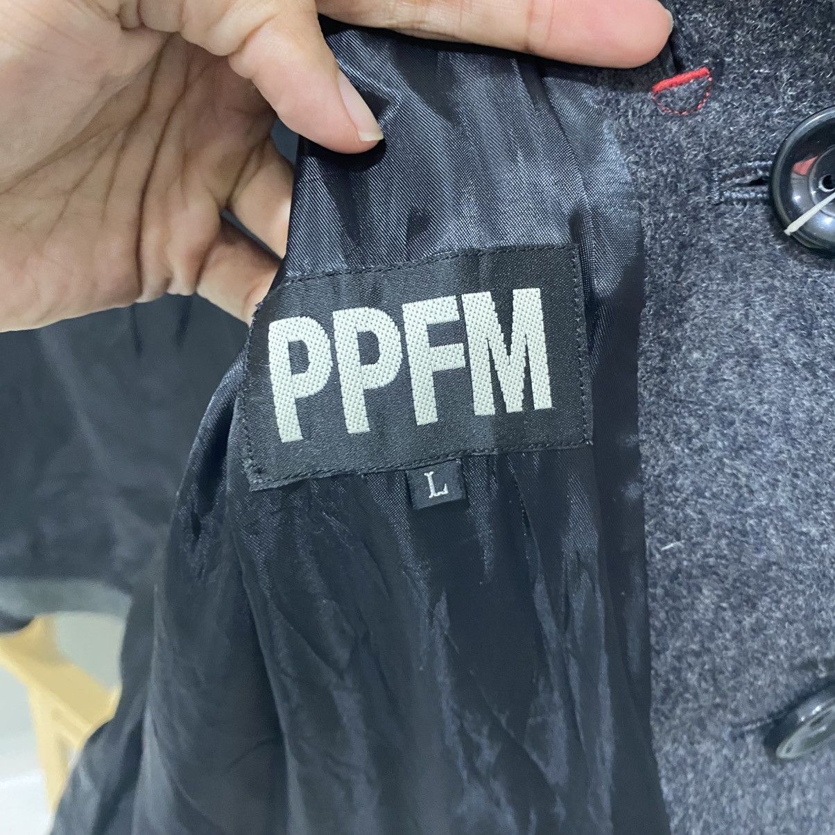 PPFM PPFM Archive Napoleon Fur Hooded Wool Jacket Y2K Punk Style Size US M / EU 48-50 / 2 - 14 Thumbnail