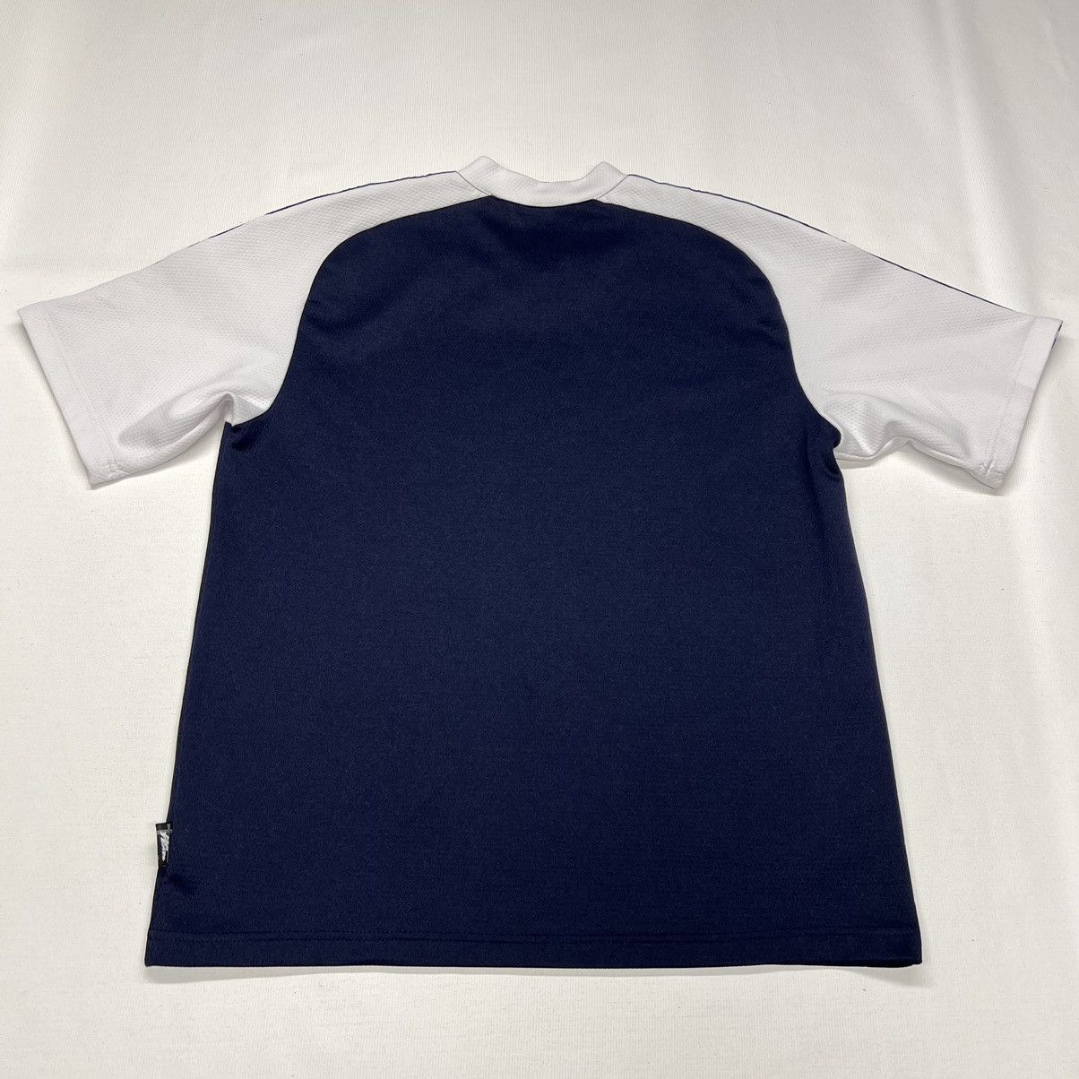 No Fear × Vintage VTG No Fear Jersey Shirt Blue White Short Sleeve Stripe Y2K Size US M / EU 48-50 / 2 - 9 Thumbnail