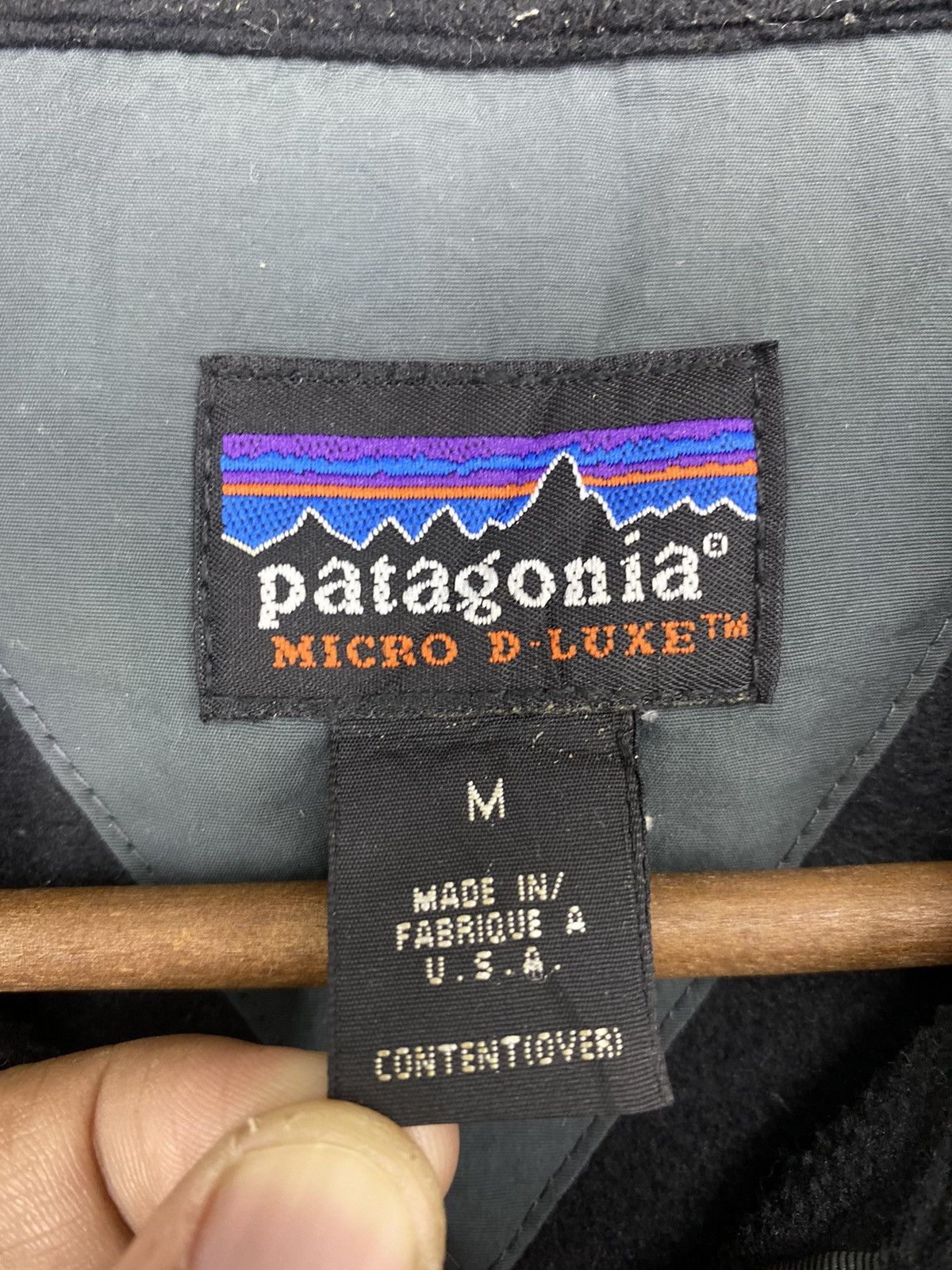 Patagonia Vintage Patagonia Micro D-Luxe Fleece Pullover Quarter Zip Size US M / EU 48-50 / 2 - 7 Thumbnail