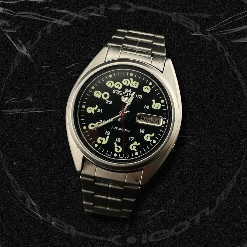 Seiko 1990’s VTG SEIKO 5 AUTOMATIC ( Japan ) Size 38 - 1 Thumbnail