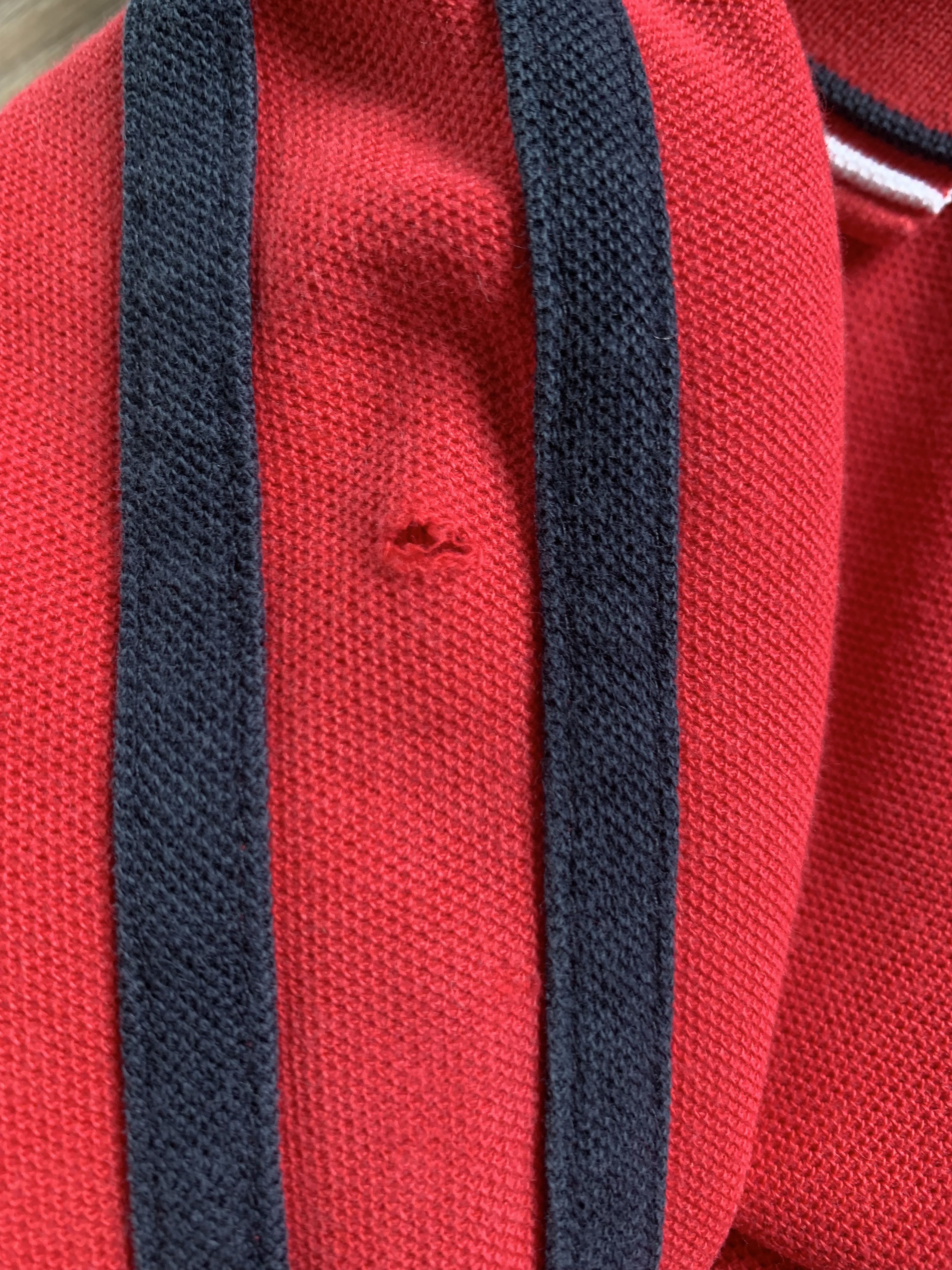 Marks & Spencer × Vintage Marks And Spencer England Red Cotton Polo Size US M / EU 48-50 / 2 - 8 Thumbnail