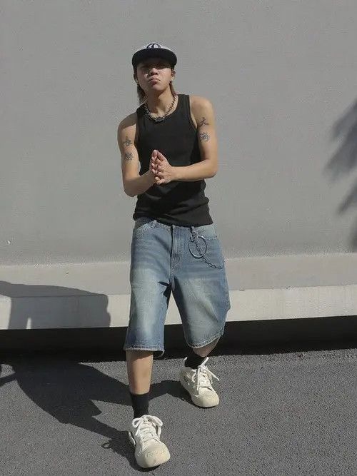 Japanese Brand Mitsui x Ayase Casual Y2k Shorts Jorts Denim Size US 32 / EU 48 - 3 Thumbnail