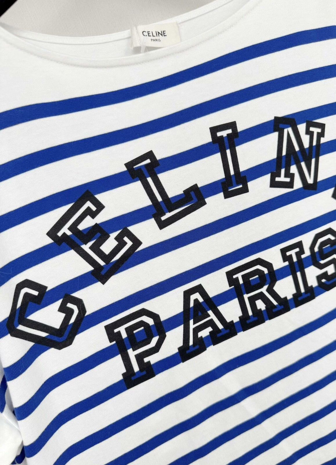 Celine Celine striped long-sleeved shirt Size M / US 6-8 / IT 42-44 - 2 Thumbnail