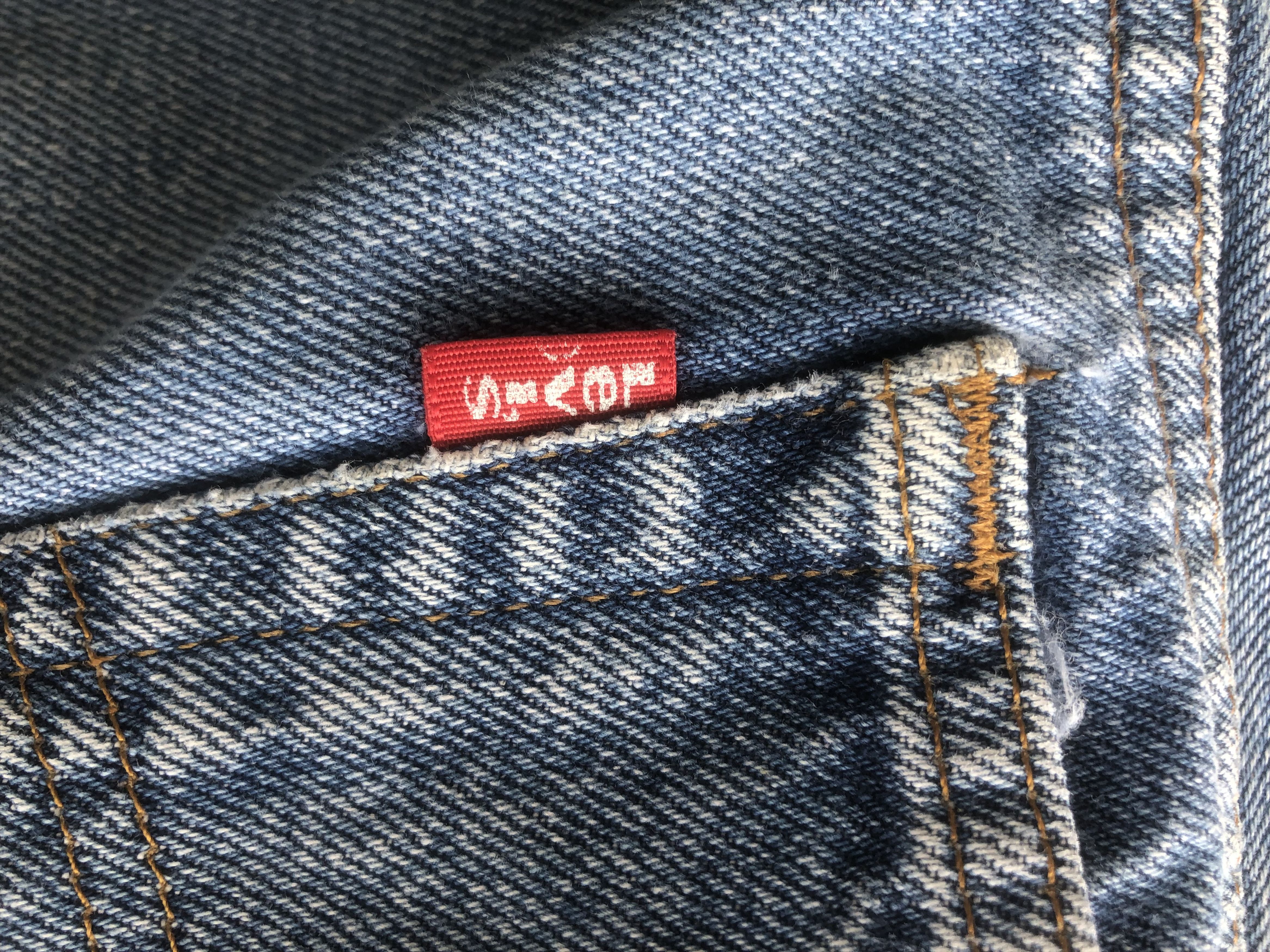 Levi's Vintage Clothing Vintage 80s Levis 501 Selvedge Small e Jeans Size US 38 / EU 54 - 7 Thumbnail