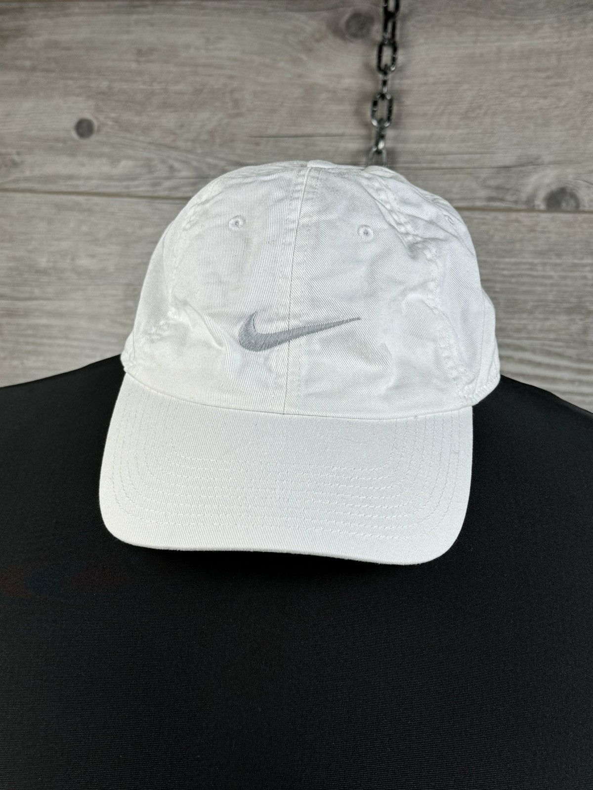 Nike CAP NIKE VINTAGE 🧢 Y2K DRILL STYLE Size ONE SIZE - 2 Thumbnail
