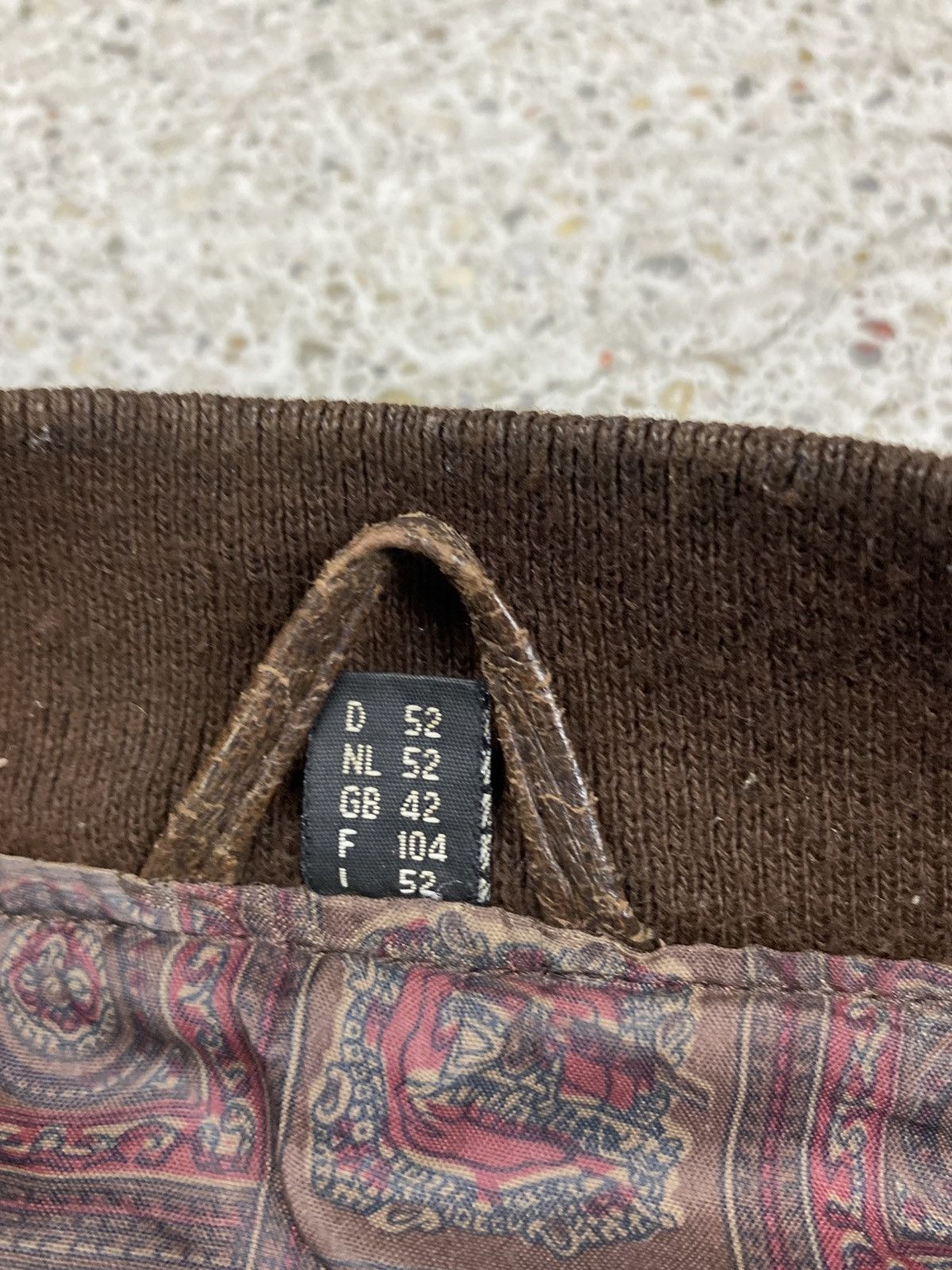 Japanese Brand Vintage leather bomber jacket avant garde cropped brown Size US L / EU 52-54 / 3 - 14 Thumbnail