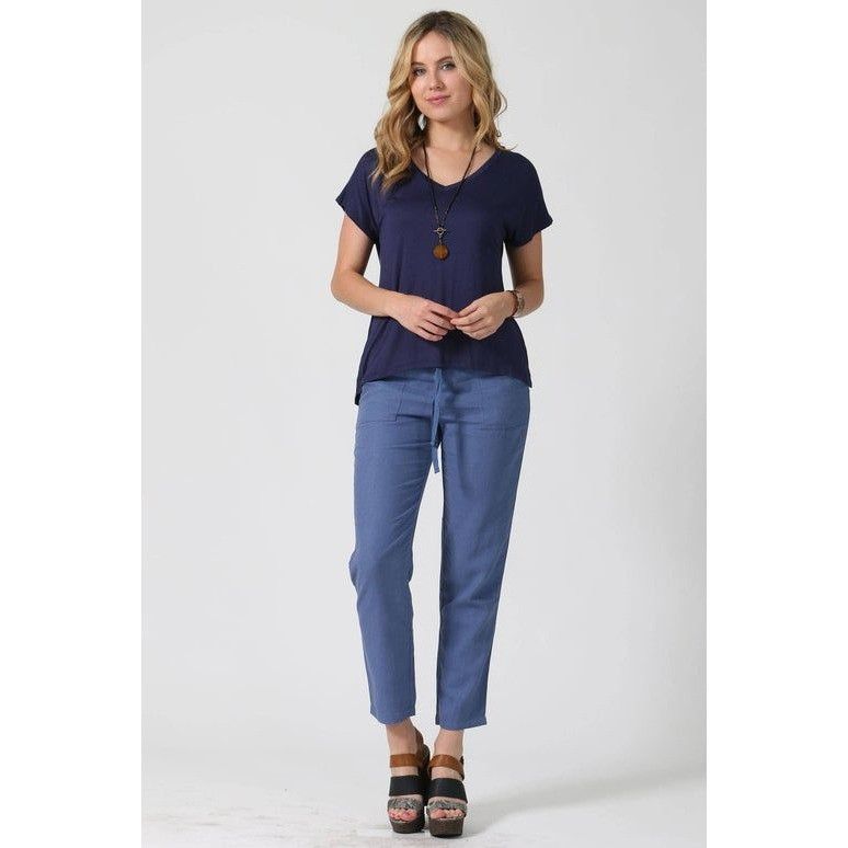 Other Women's Casual Navy Shirt Size M / US 6-8 / IT 42-44 - 1 Preview