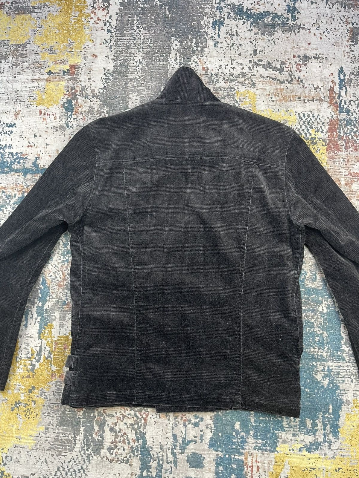 Le Grande Bleu (L.G.B.) Punk🔥Parashuto By Nakajo Checked Suede Double Collar Size US S / EU 44-46 / 1 - 13 Thumbnail