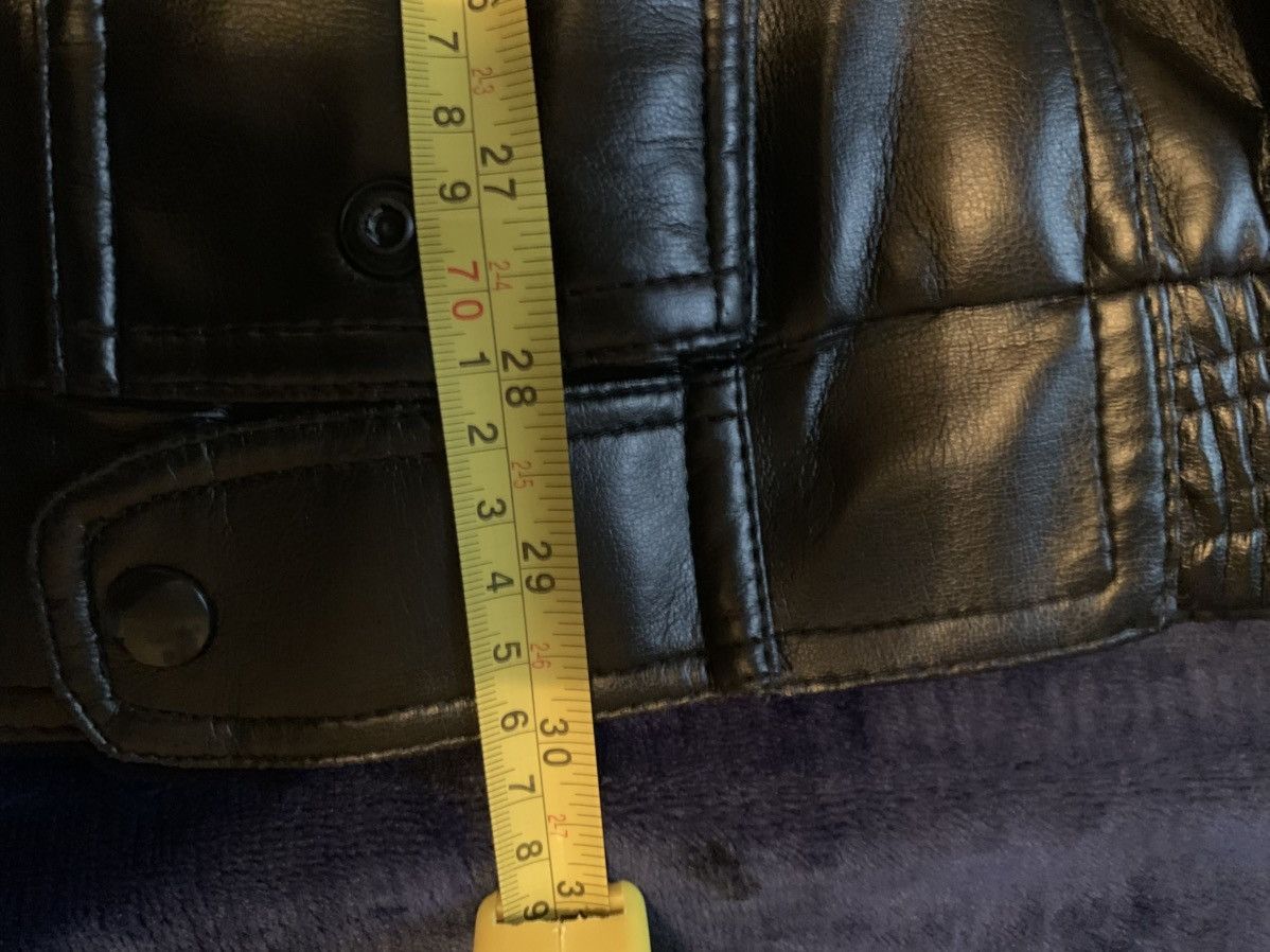 Vintage Fake Leather Jacket Y2K Streetwear Vintage Fashion Opium 00s Size US XXL / EU 58 / 5 - 14 Thumbnail