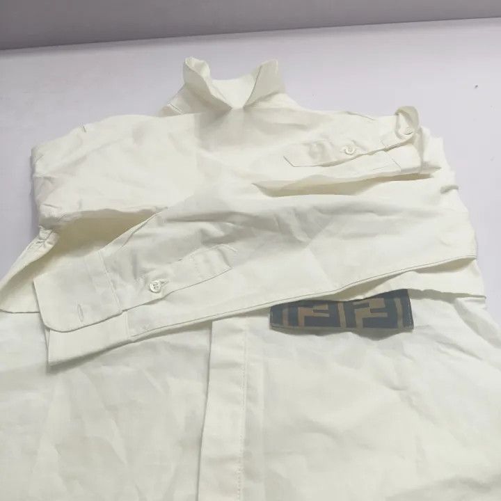Fendi Fendi Logo Long Sleeve Shirt for Kids -2508 Size US M / EU 48-50 / 2 - 4 Thumbnail