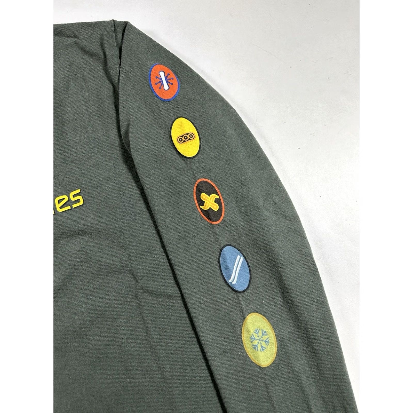 Vintage VINTAGE Winter X Games 2001 Mount Snow Vermont Long Sleeve T Shirt Small Green Mens XS- Regular? Size US S / EU 44-46 / 1 - 4 Thumbnail