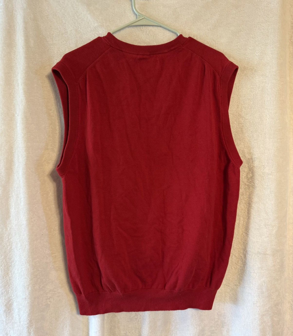 Chaps Chaps men’s size XXL red cotton sweater vest Size US XXL / EU 58 / 5 - 7 Thumbnail