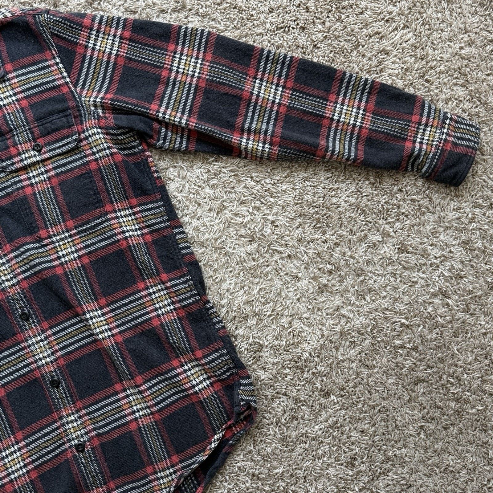 Filson Filson Co. Plaid Workshirt Flannel Button Up Shirt Red Black Size US M / EU 48-50 / 2 - 8 Thumbnail