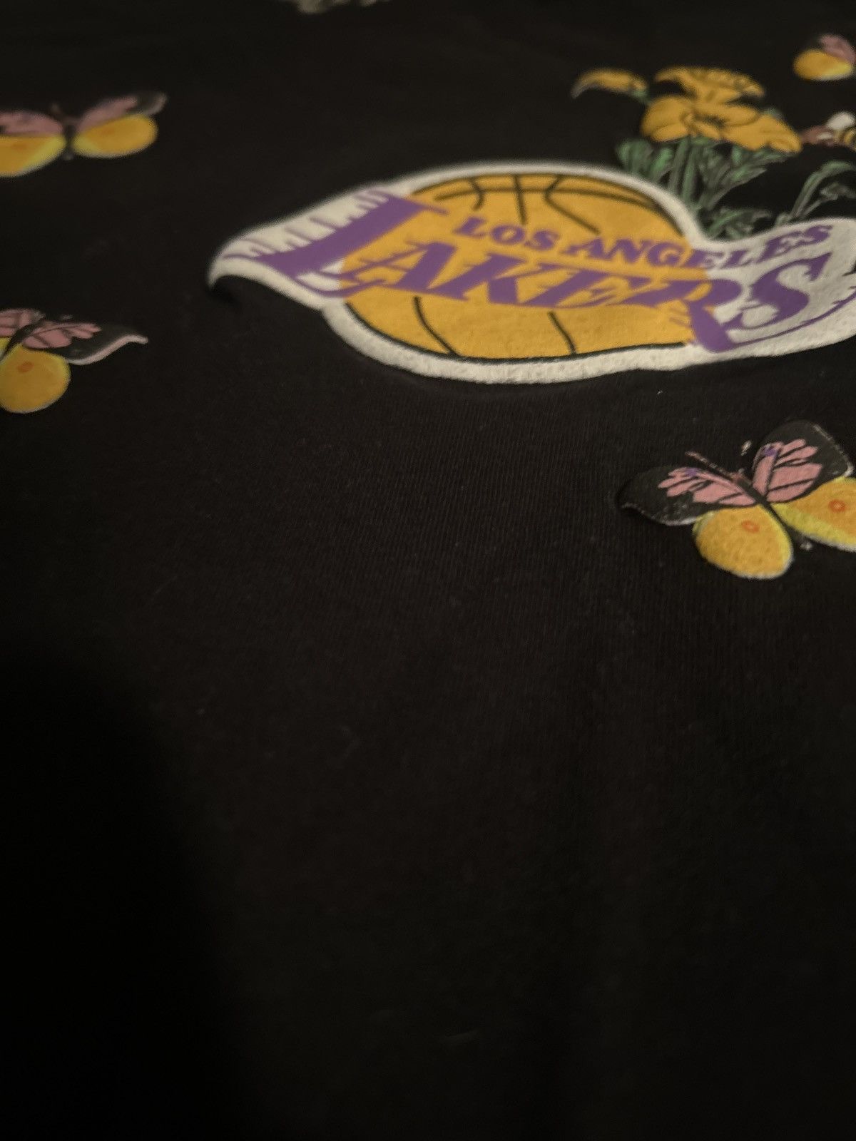 NBA × Vintage Lakers butterfly flower tee Size US S / EU 44-46 / 1 - 2 Thumbnail