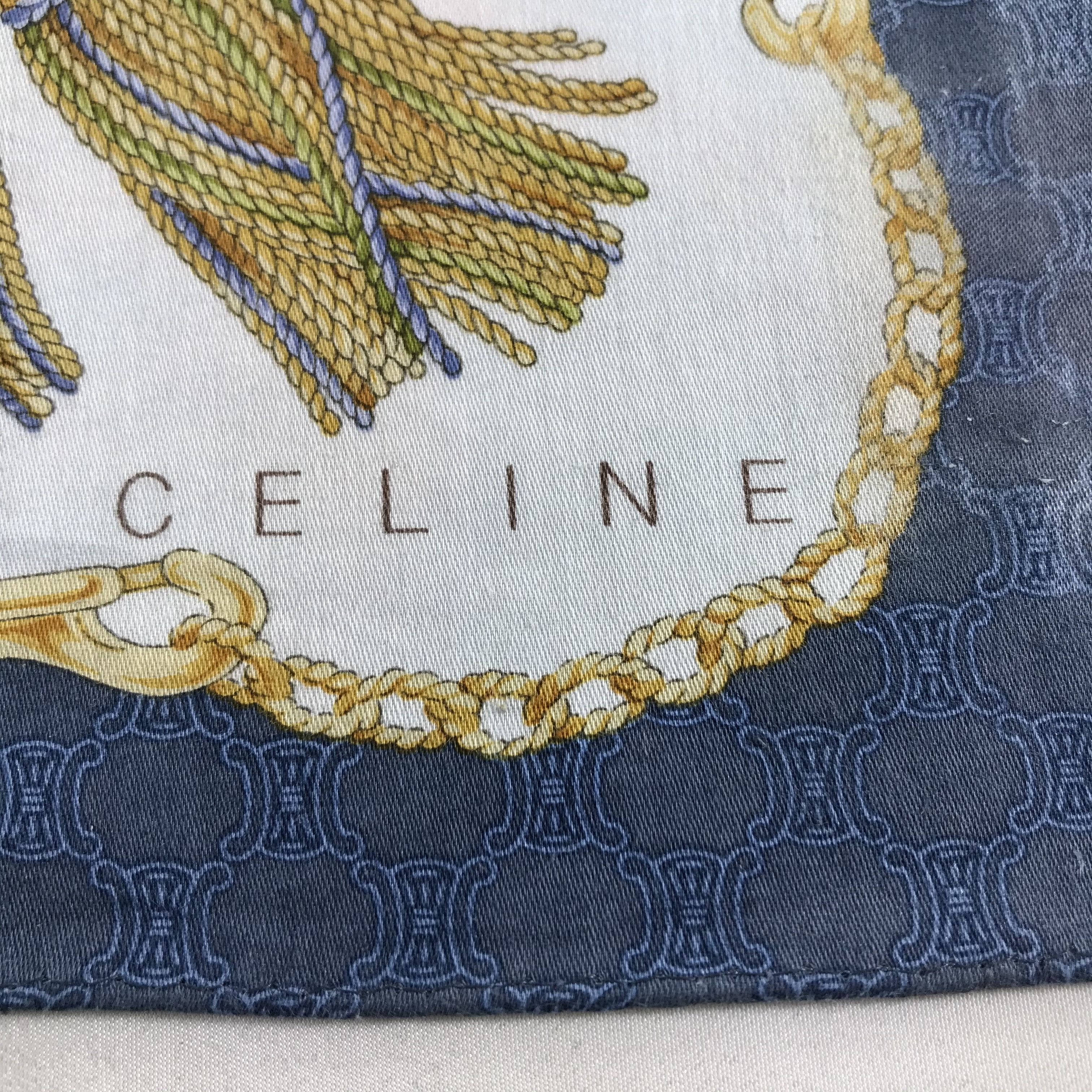 Celine Celine Handkerchief Neckerchief Bandana H19 Size ONE SIZE - 4 Thumbnail