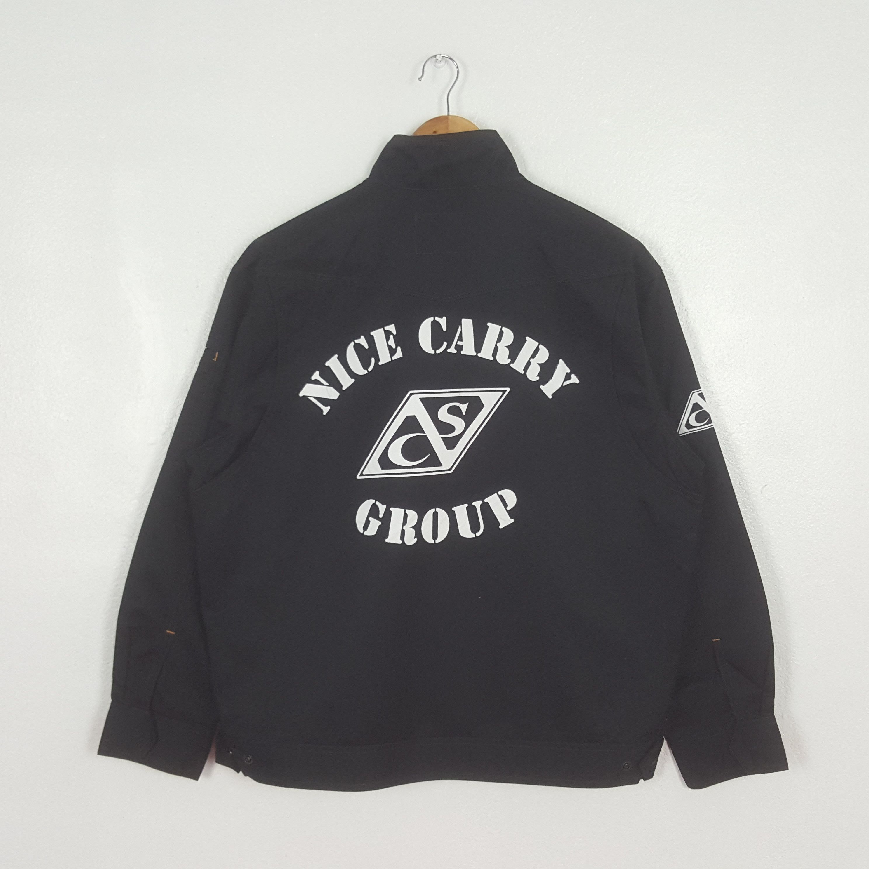 Vintage Vintage Nice Carry Japanese Company Group Jacket C322N18 Size US M / EU 48-50 / 2 - 1 Thumbnail