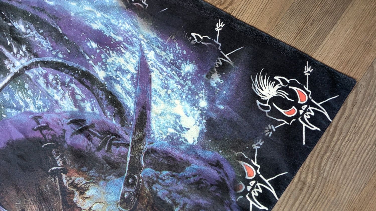 Band Tees Metallica Rare 90s Vintage Flag Wall Banner Textile Poster Size ONE SIZE - 4 Thumbnail