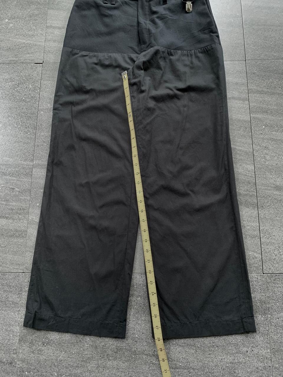 Raf Simons FREE TAX! 2020 Suspender Wideleg Trousers Size US 31 - 16 Thumbnail