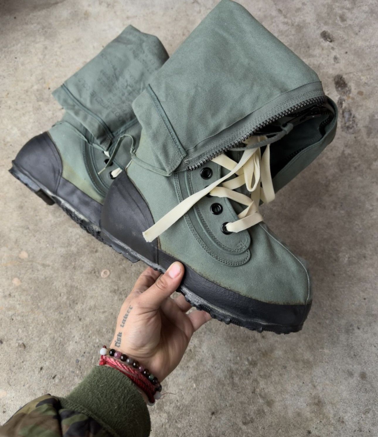 Vintage Vintage 1970s Muk Pilot Boots Size US 10 / EU 43 - 4 Thumbnail