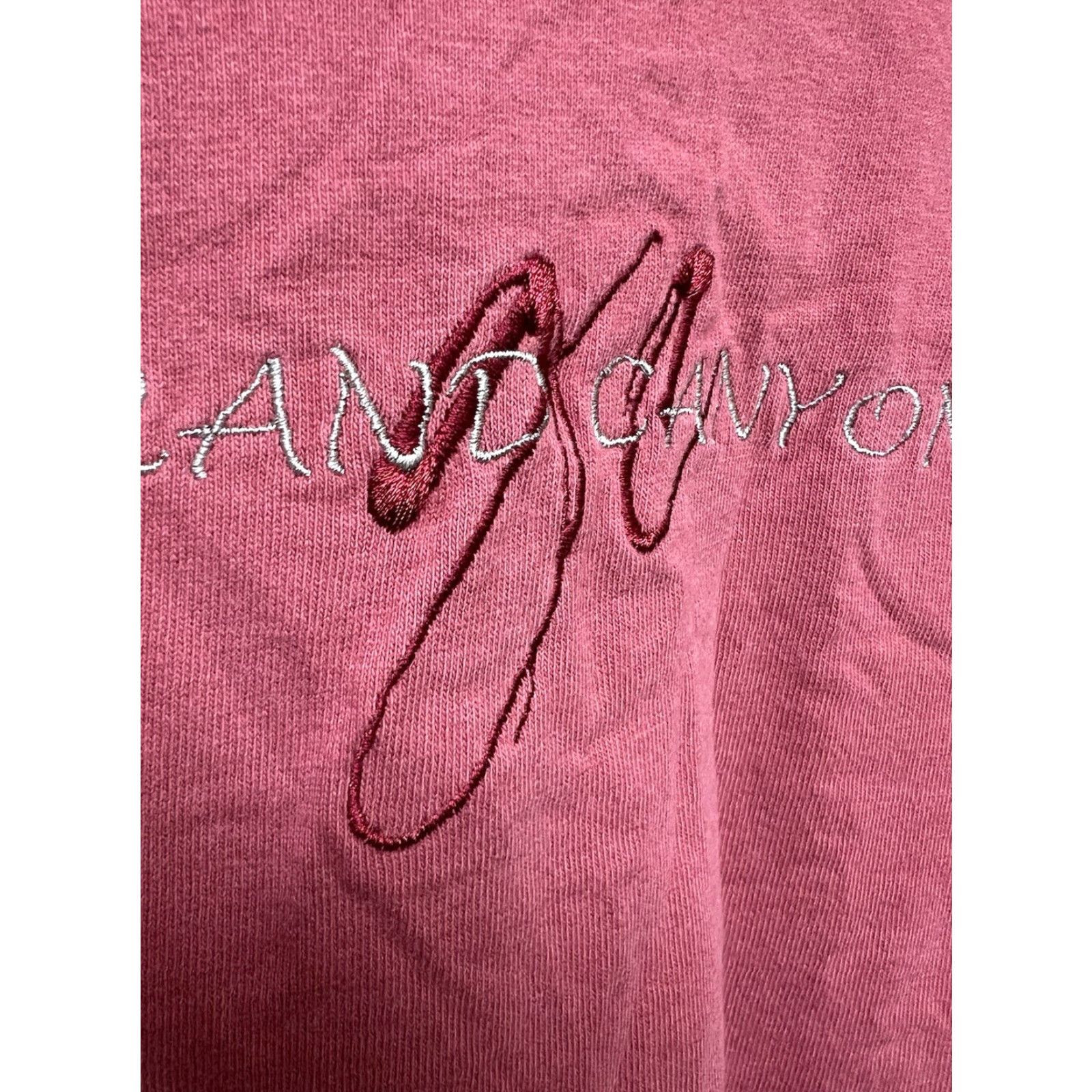 Vintage VTG Sutton’s Grand Canyon T-Shirt Short Sleeve Crew Neck Embroidered Cotton Mens XL Red Size US XL / EU 56 / 4 - 3 Thumbnail