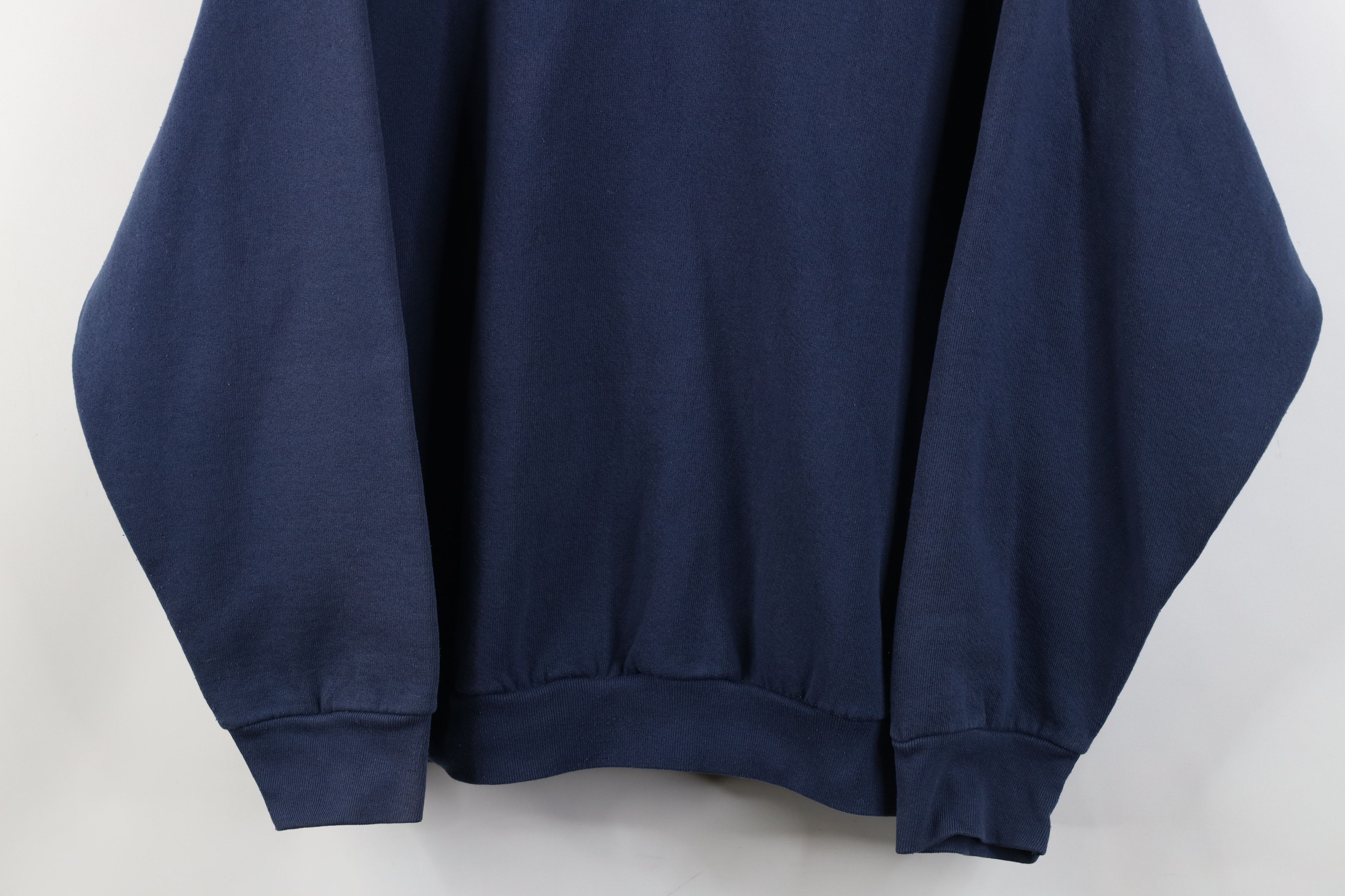Vintage Vintage 90s Streetwear Faded Heavyweight Crewneck Sweatshirt Size XL / US 12-14 / IT 48-50 - 3 Thumbnail